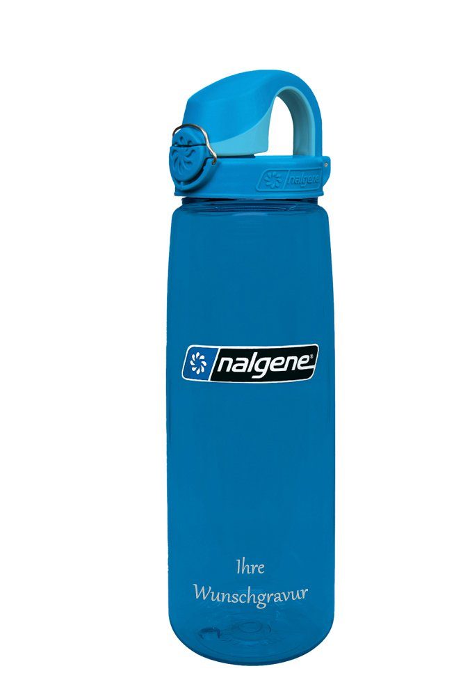 Nalgene Trinkflasche Nalgene Trinkflasche 'OTF Sustain' - 0,65 L blau - mit Namensgravur