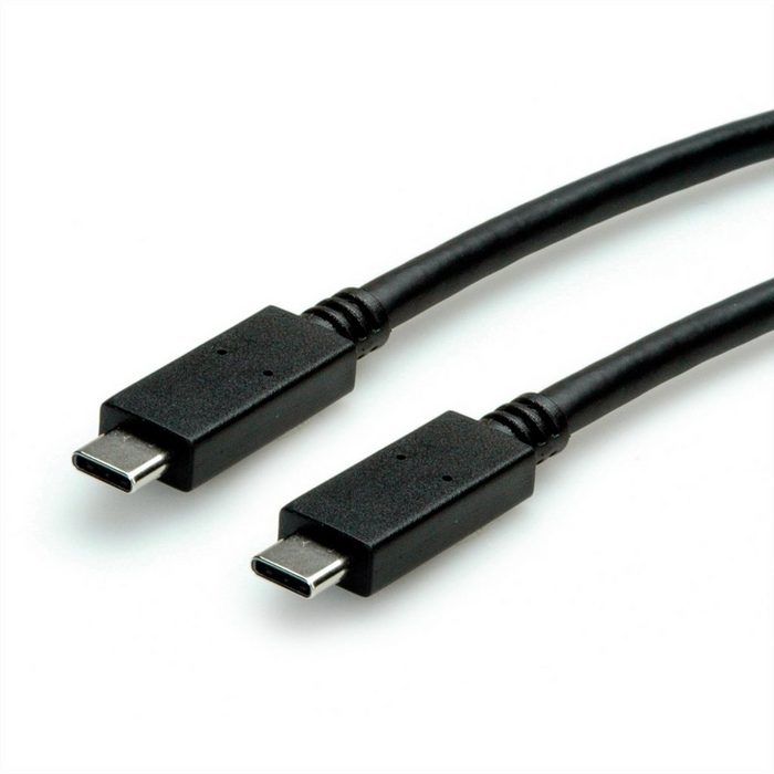 ROLINE USB 3.2 Gen 2 Kabel Emark C-C ST/ST USB-Kabel USB Typ C (USB-C) Männlich (Stecker) USB Typ C (USB-C) Männlich (Stecker) (50.0 cm) 10Gbit/s 100W