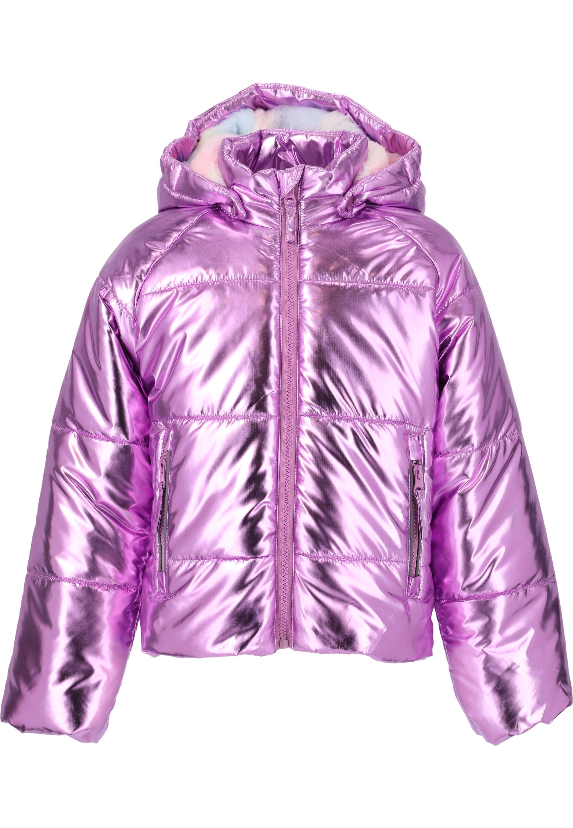 ZIGZAG Steppjacke Fantasy im stylischen Metallic-Look