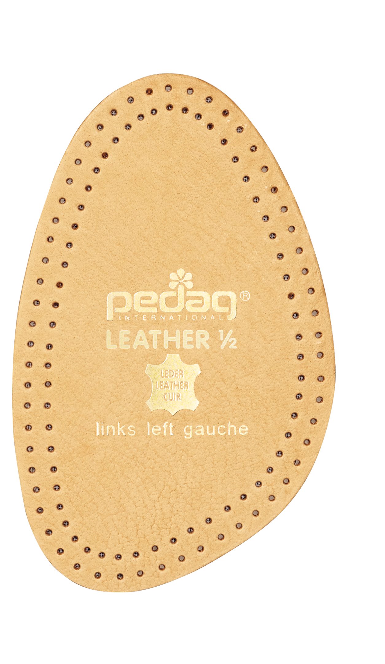 Leather Pedag 1/2 - Halbsohlen Lederhalbsohle