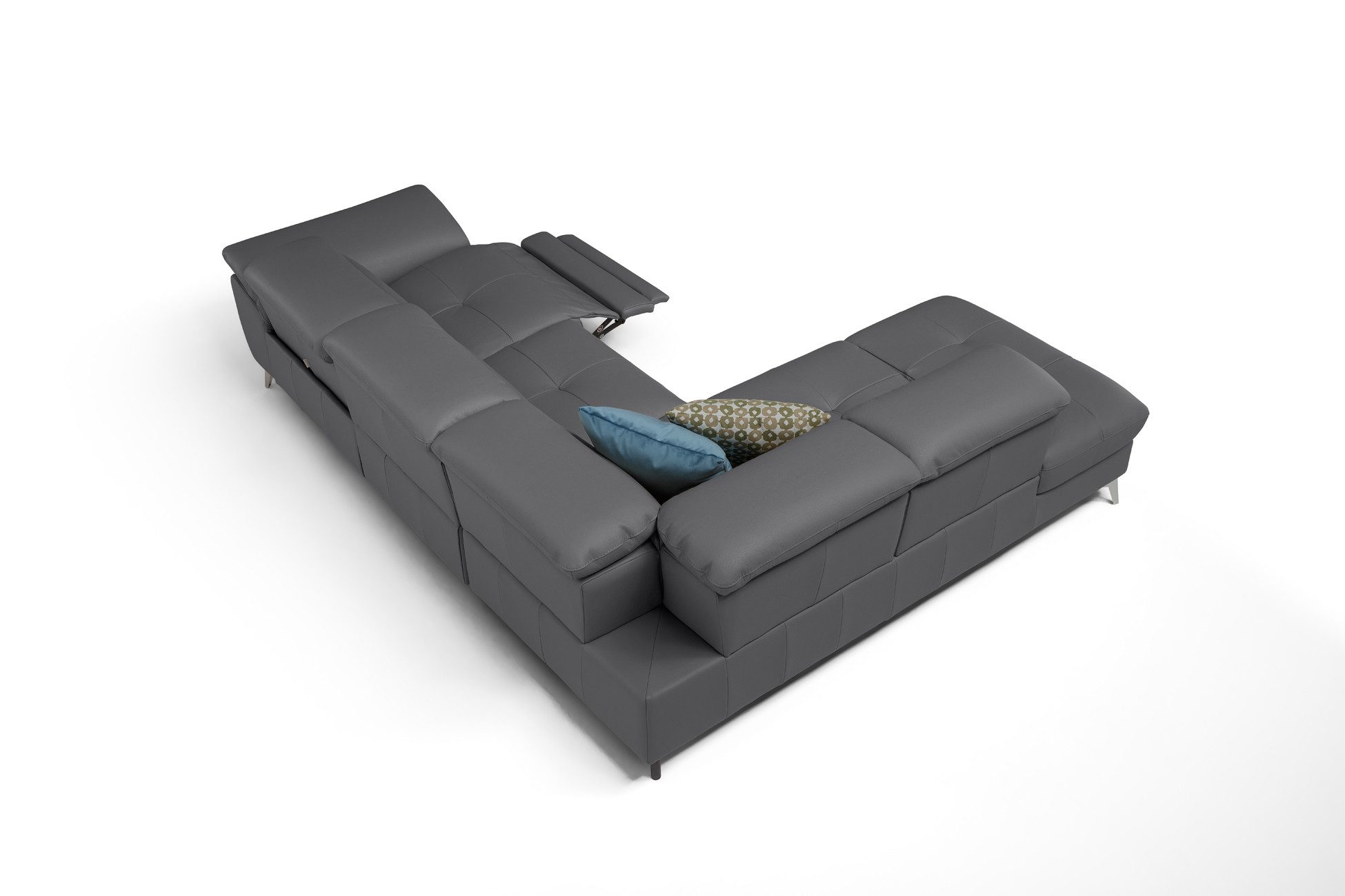 moebeloutlet.de Ecksofa Zürich Ledersofa, mit Relaxfunktion günstig online kaufen
