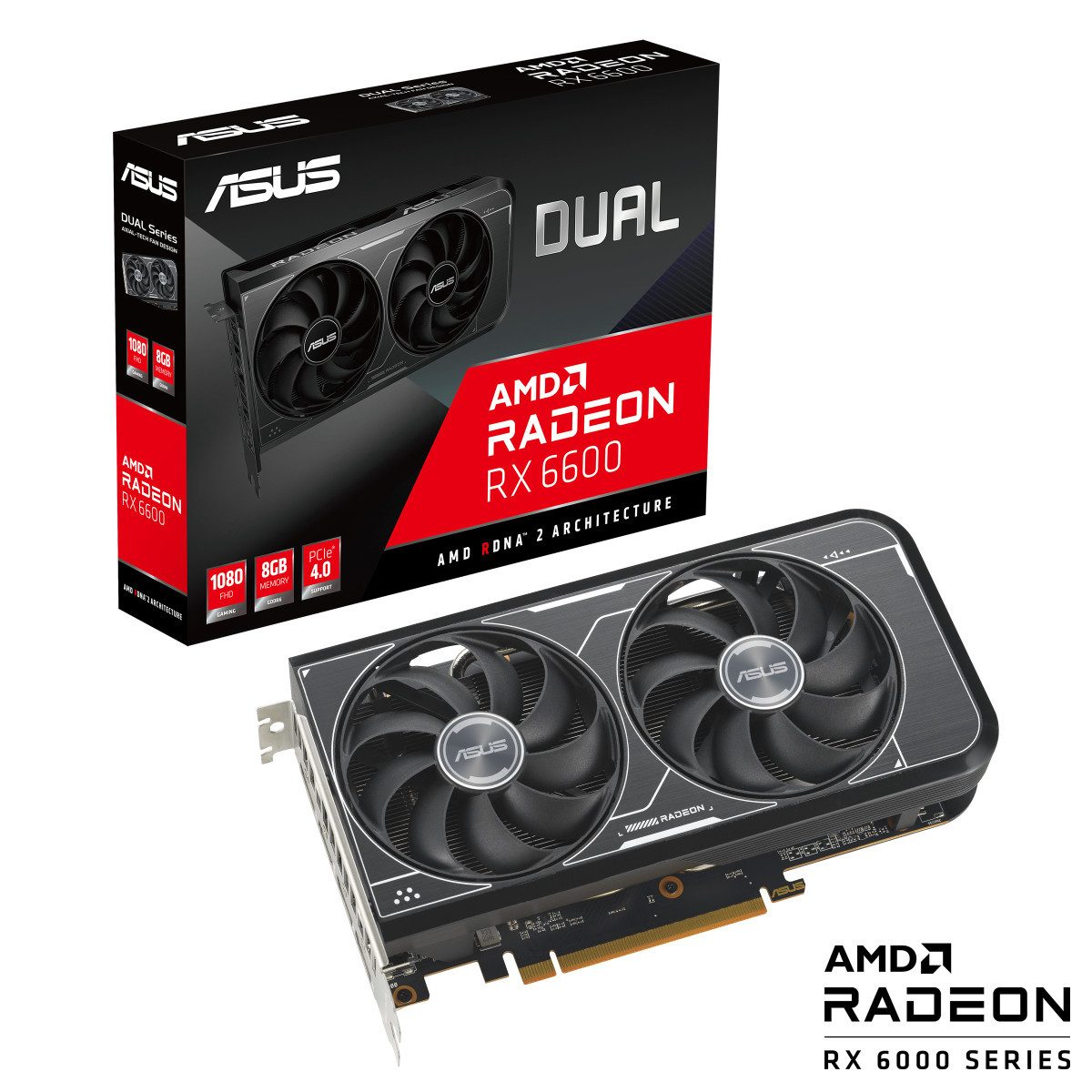 Dual Radeon RX 6600 V3 Grafikkarte