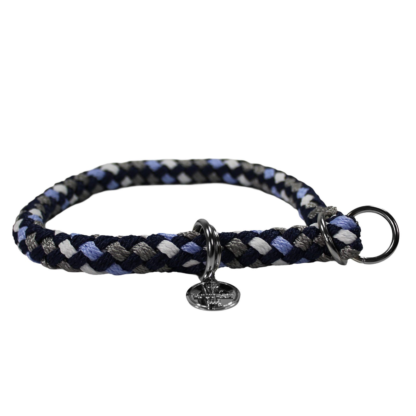 EQuest Hunde-Halsband Hunde-Halsband mit Zugstop, Ultimo Blue Boy, 55 cm, Polypropylen