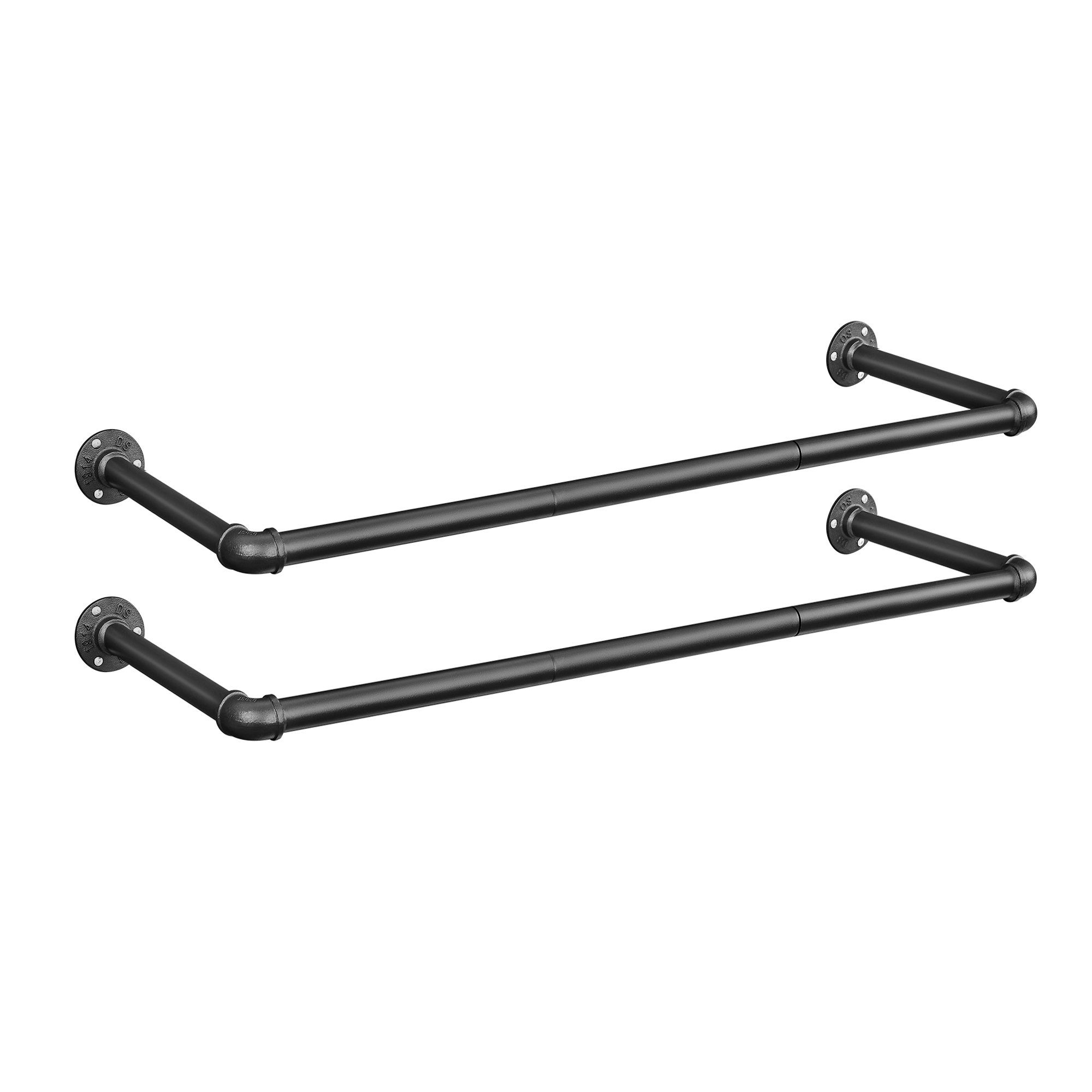 SONGMICS Kleiderstange (2 St), Wandmontage, 92 günstig online kaufen