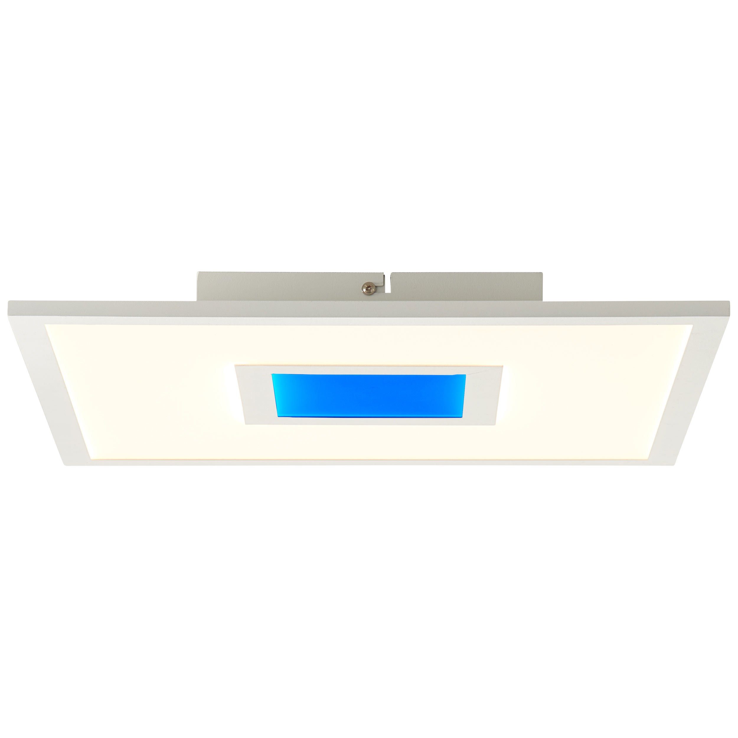 LED 5 0 Metall/Kunststoff, cm cm Höhe, Odella, Farbwechsler, Brilliant weiß Panel integriert, Durchm., fest 0, LED