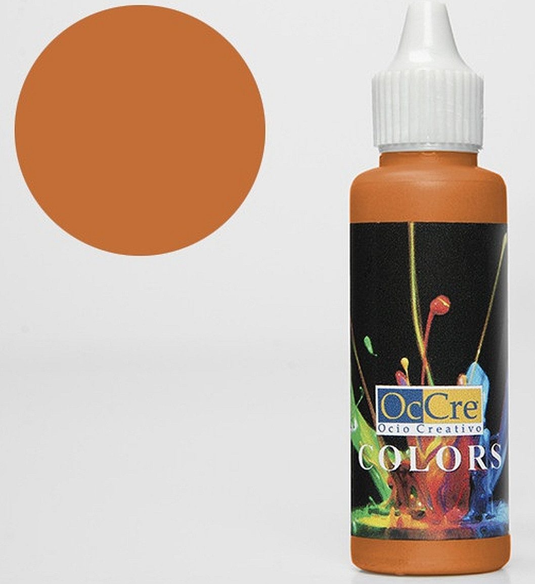OcCre Modellbausatz Ocolor Orange 30 ml EOL, (Bastelbedarf, 1-tlg., Oberflächenbehandlung), Made in Europe