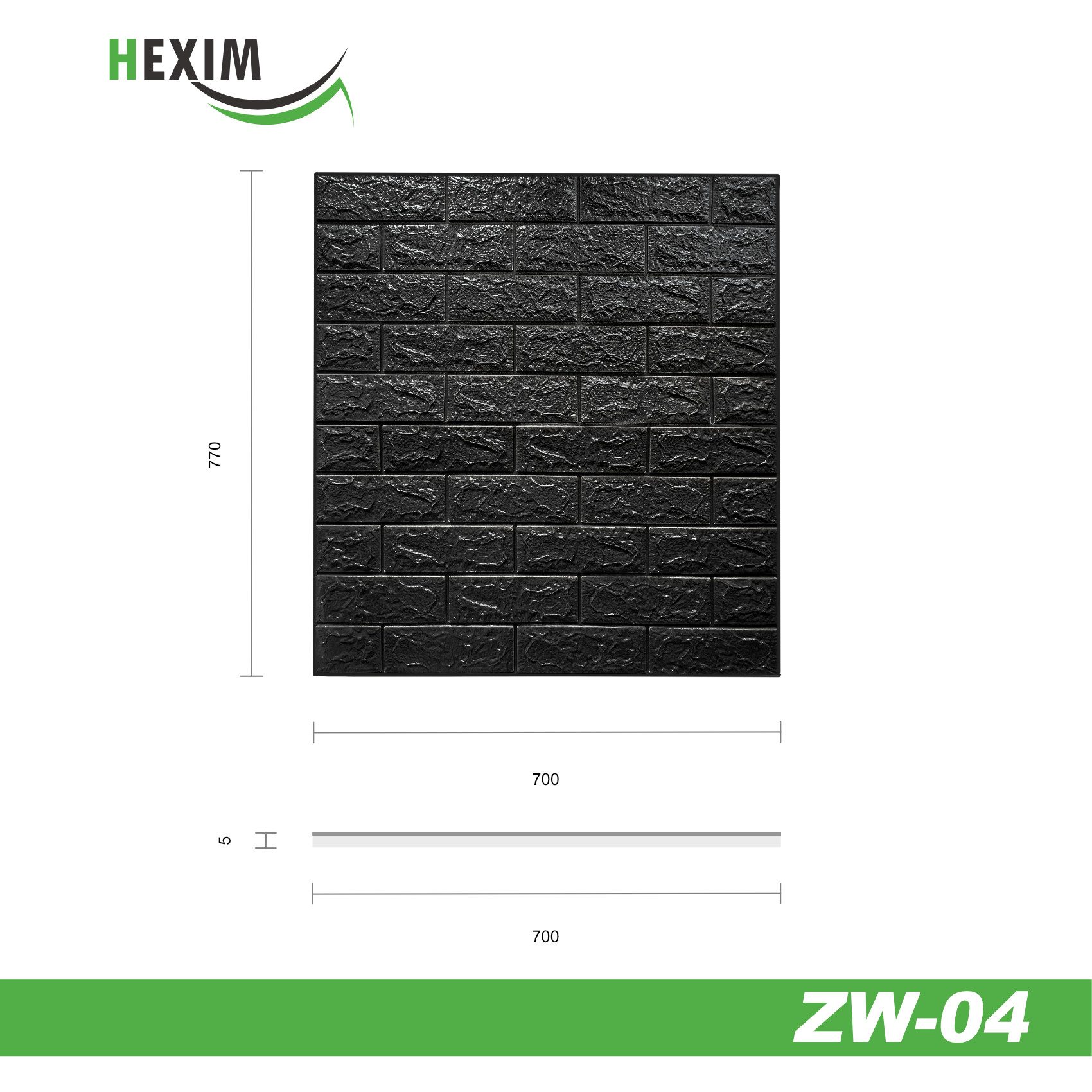 Hexim 3D Wandpaneel, (Wanddekoration Steinoptik 1,06 günstig online kaufen