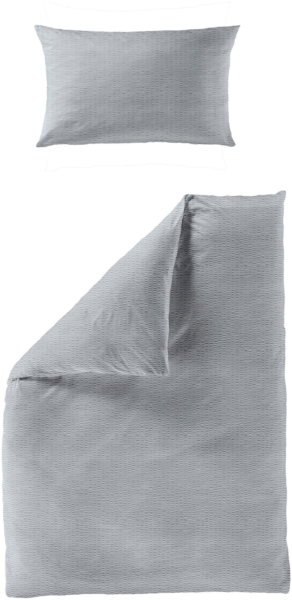 BIERBAUM Bettwäsche 4134, Seersucker, 2 teilig, günstig online kaufen