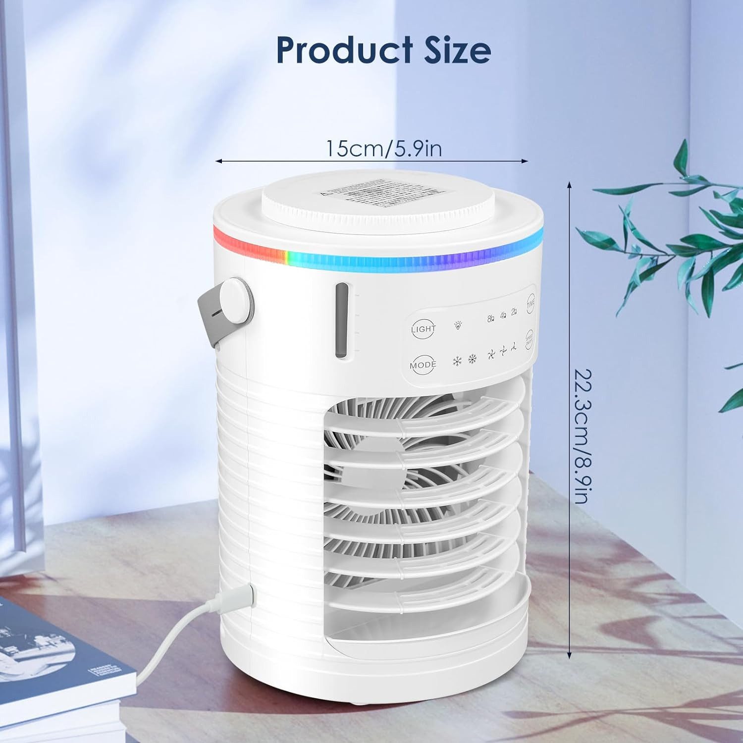 ZEUOPQ Ventilatorkombigerät Tragbarer Luftkühler Ventilator, 4-in-1-Multifu günstig online kaufen