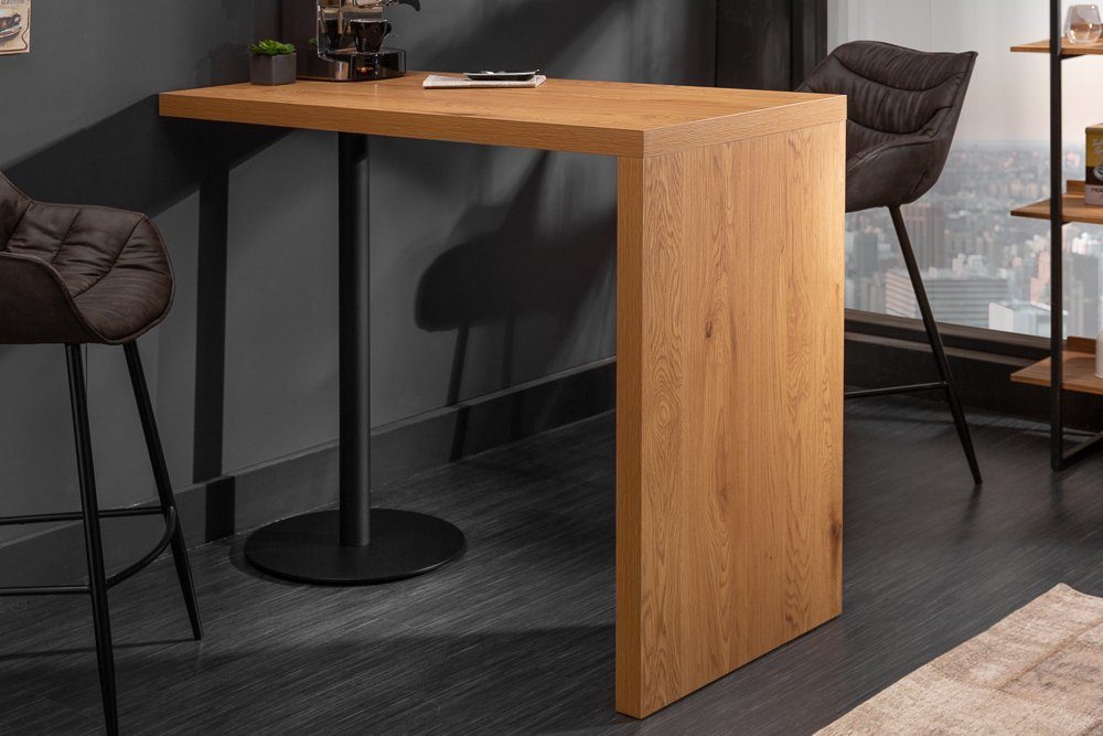 riessambiente Bartisch »MAGNUS 120cm natur / schwarz«, Stehtisch