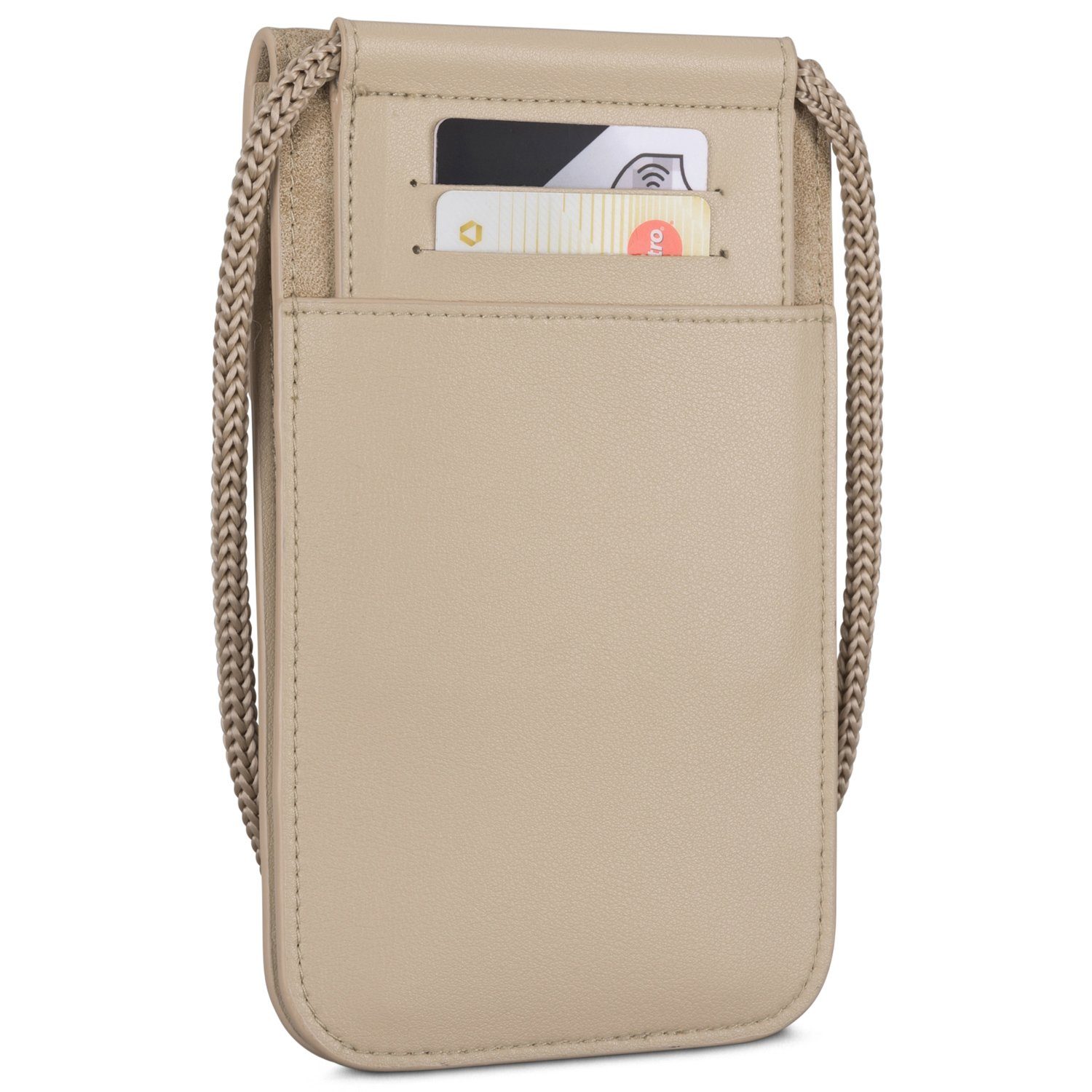 Expatrié Handytasche AMELIE Handytasche zum Umhängen Damen, Verstellbare Länge, Veganes Kunstleder – Bild 4 von 5