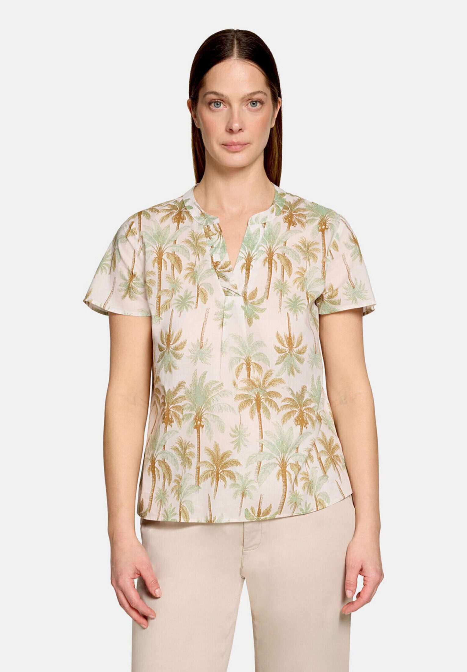 Cartoon Shirtbluse Damen mit Rüschen – Bild 2 von 5
