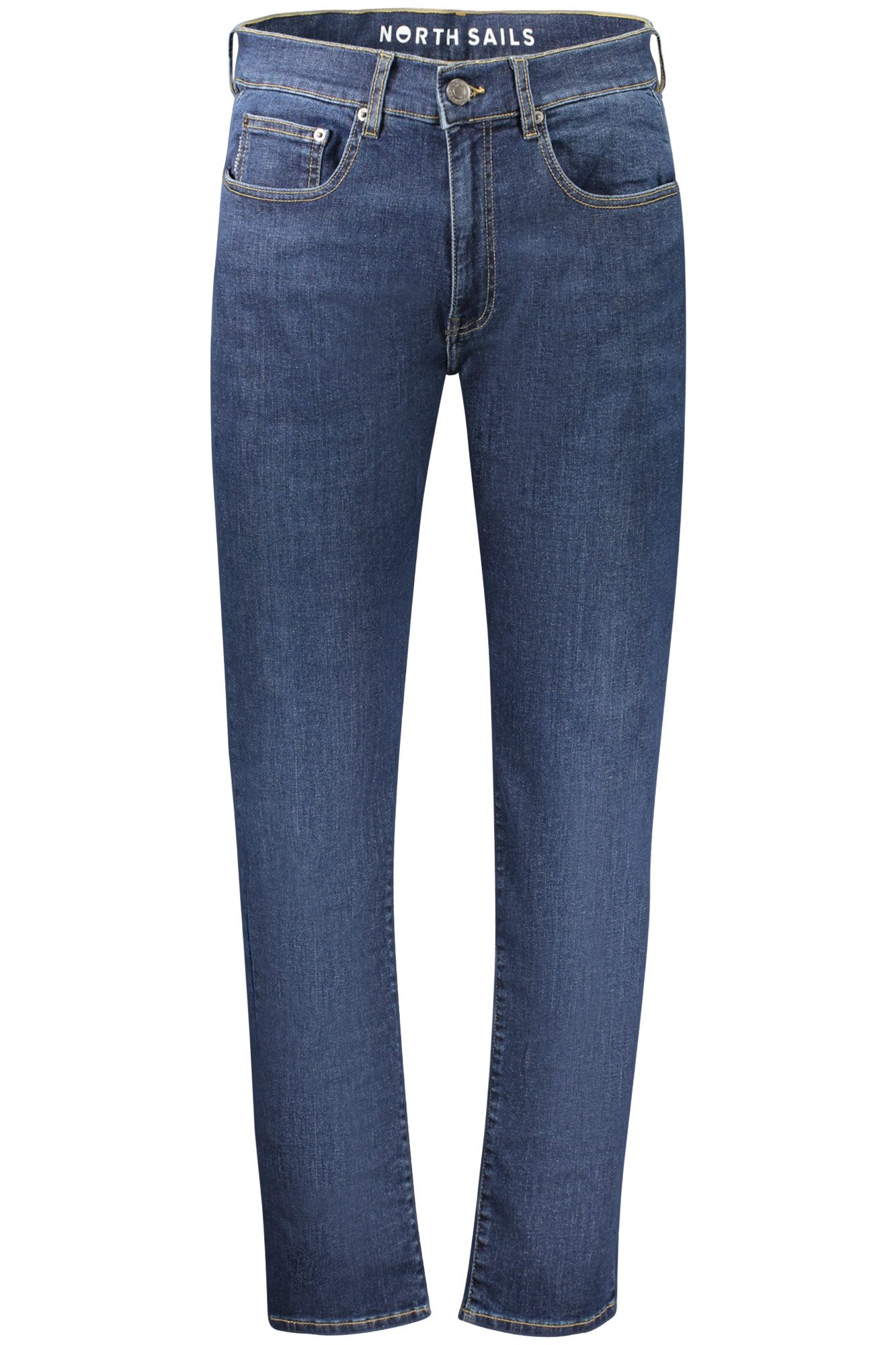North Sails 5-Pocket-Jeans Herren Jeans Blau: Regular Fit, 5 Taschen, Nachhaltig & Modern