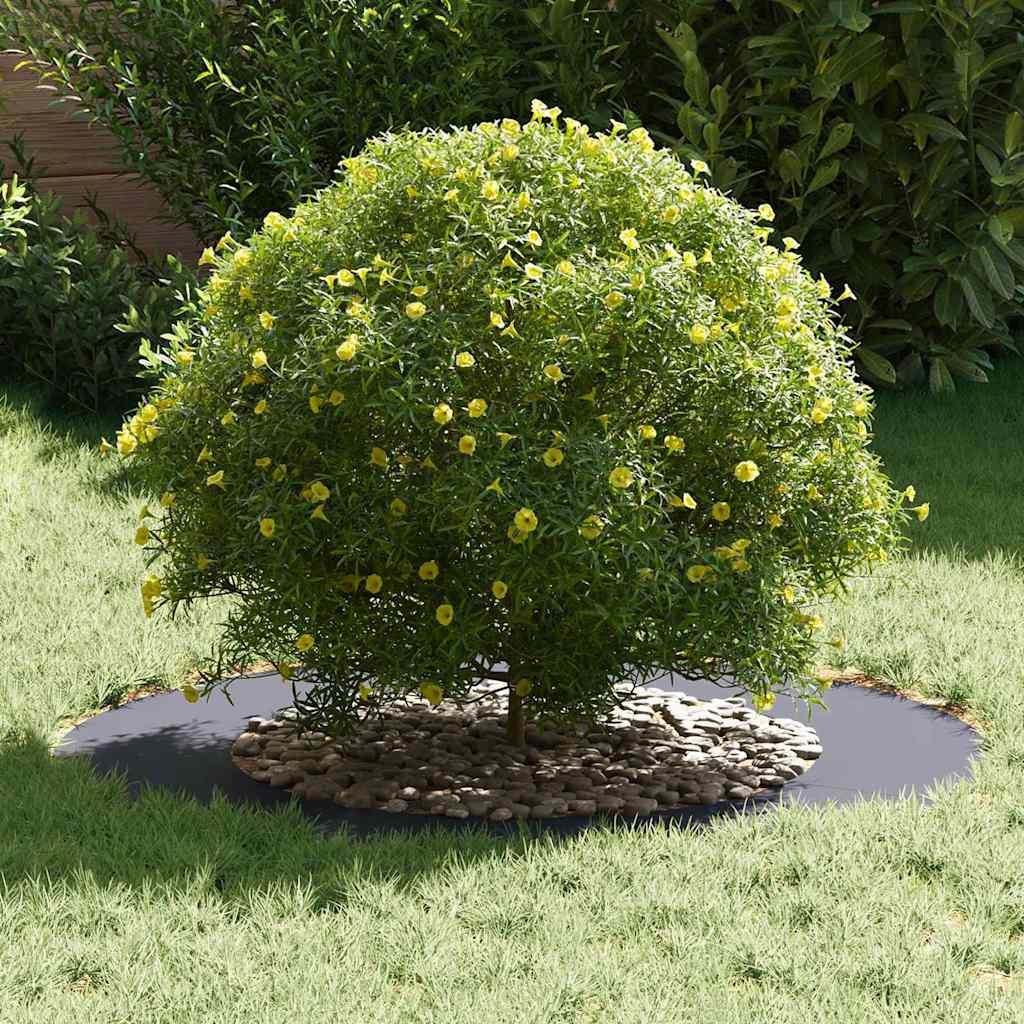 vidaXL Blumentopf Flacher Baumring Anthrazit Ø50 günstig online kaufen
