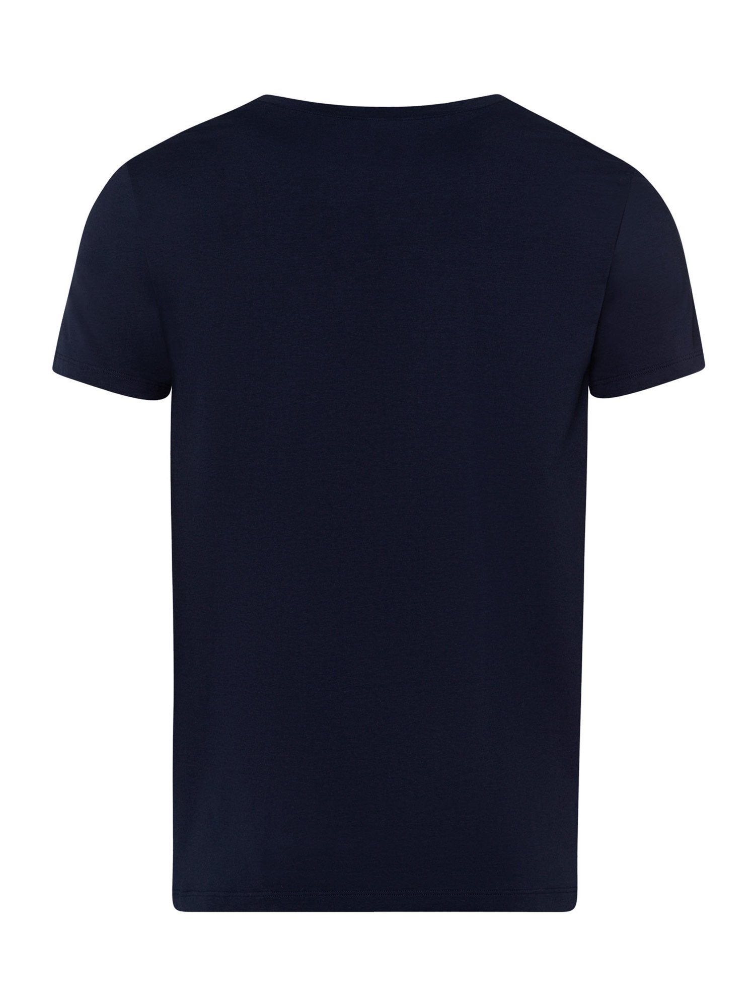 Cotton V-Shirt Superior Hanro navy midnight