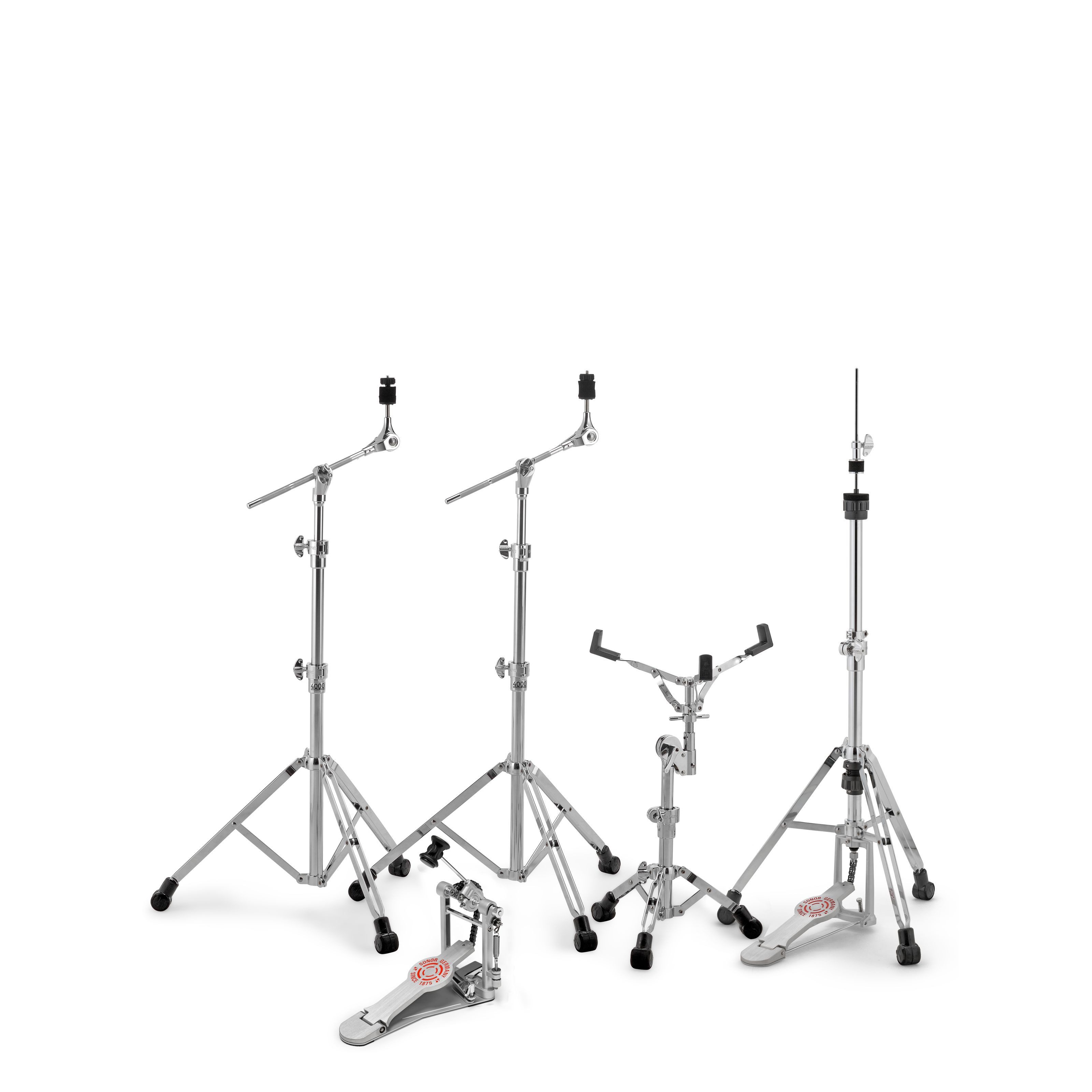 SONOR Musikinstrumentenständer, (Hardware, Hardware Sets), HS 4000 S Hardware Set - Drum Hardware Set