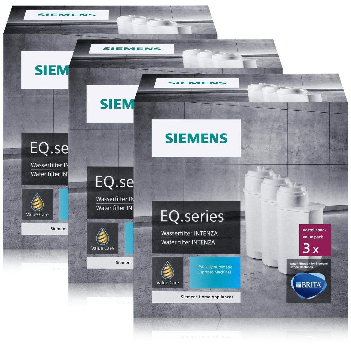 SIEMENS Wasserfilter Siemens Brita Intenza Wasserfilter TZ70033 Kartuschen 3er (3er Pack)