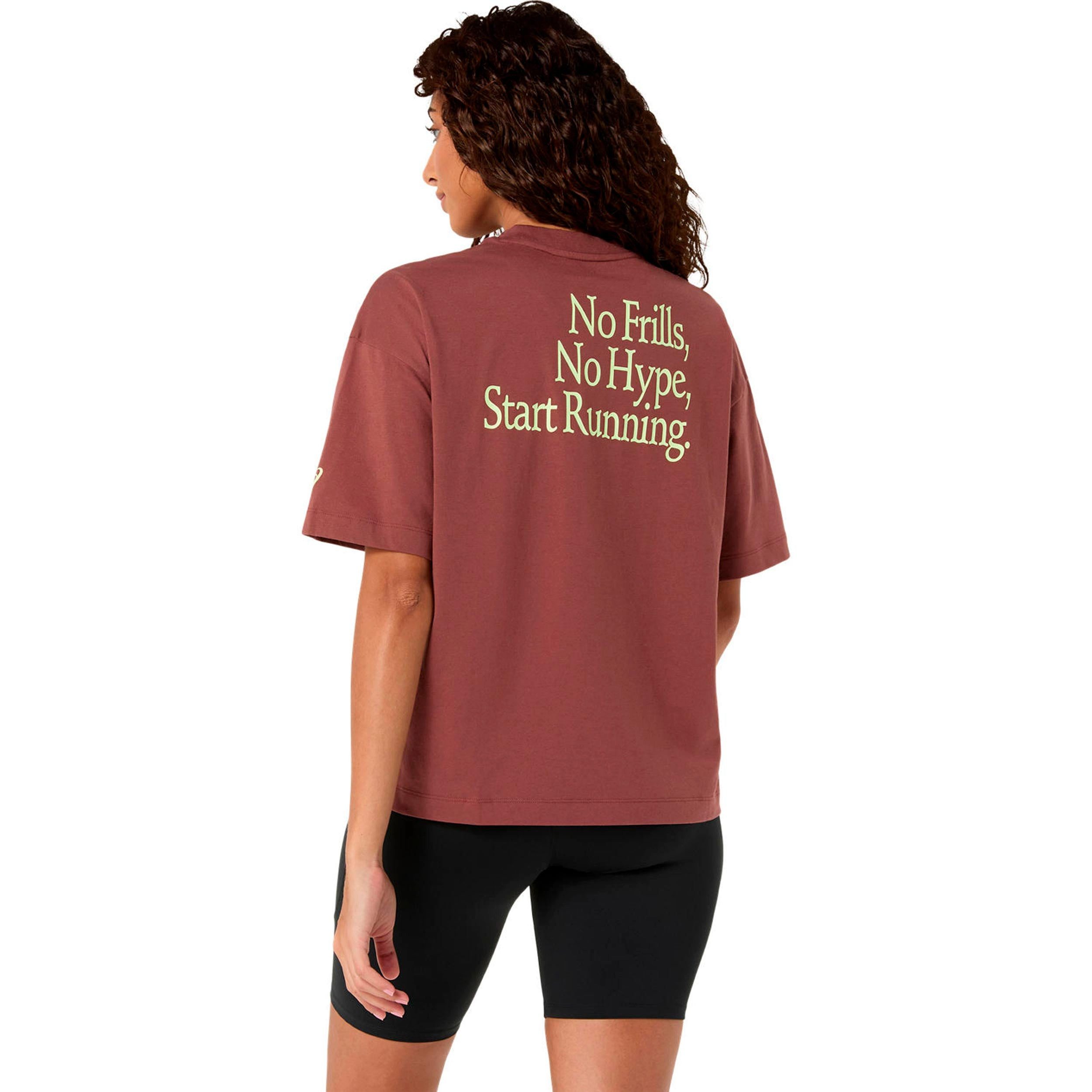 Asics Laufshirt Runner Message Graphic