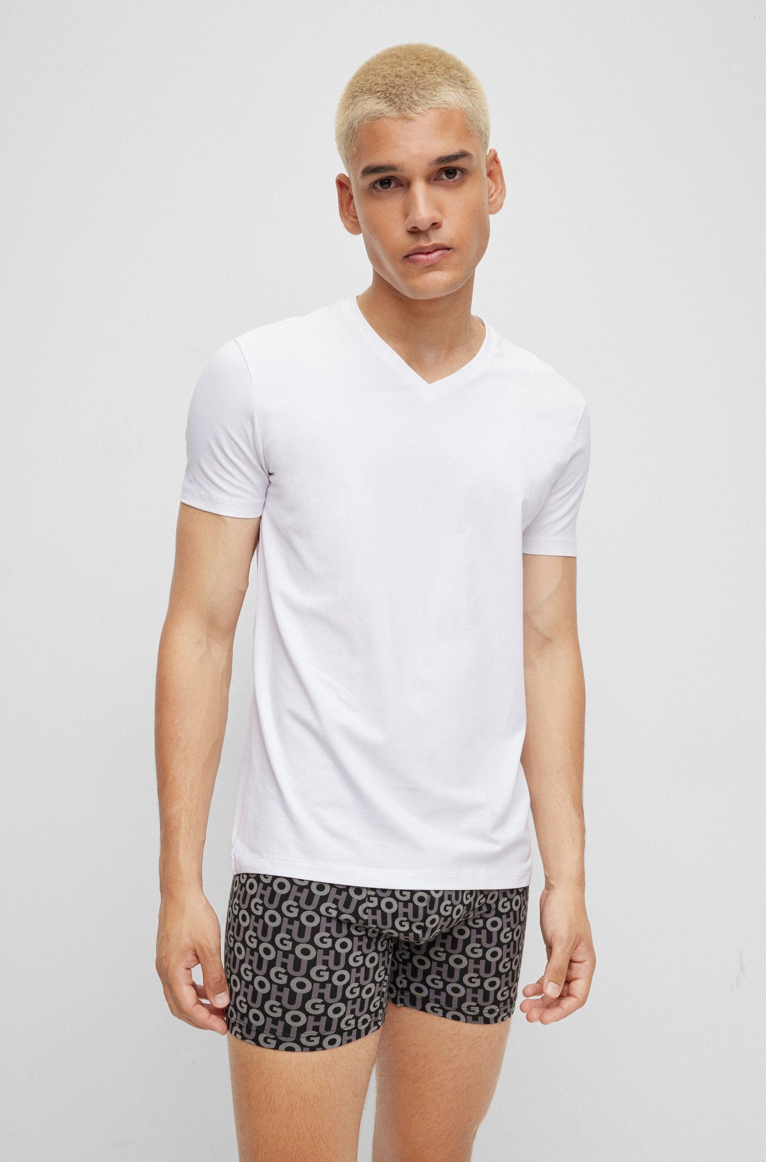 HUGO T-Shirt V-Doppelpack (1-tlg) günstig online kaufen