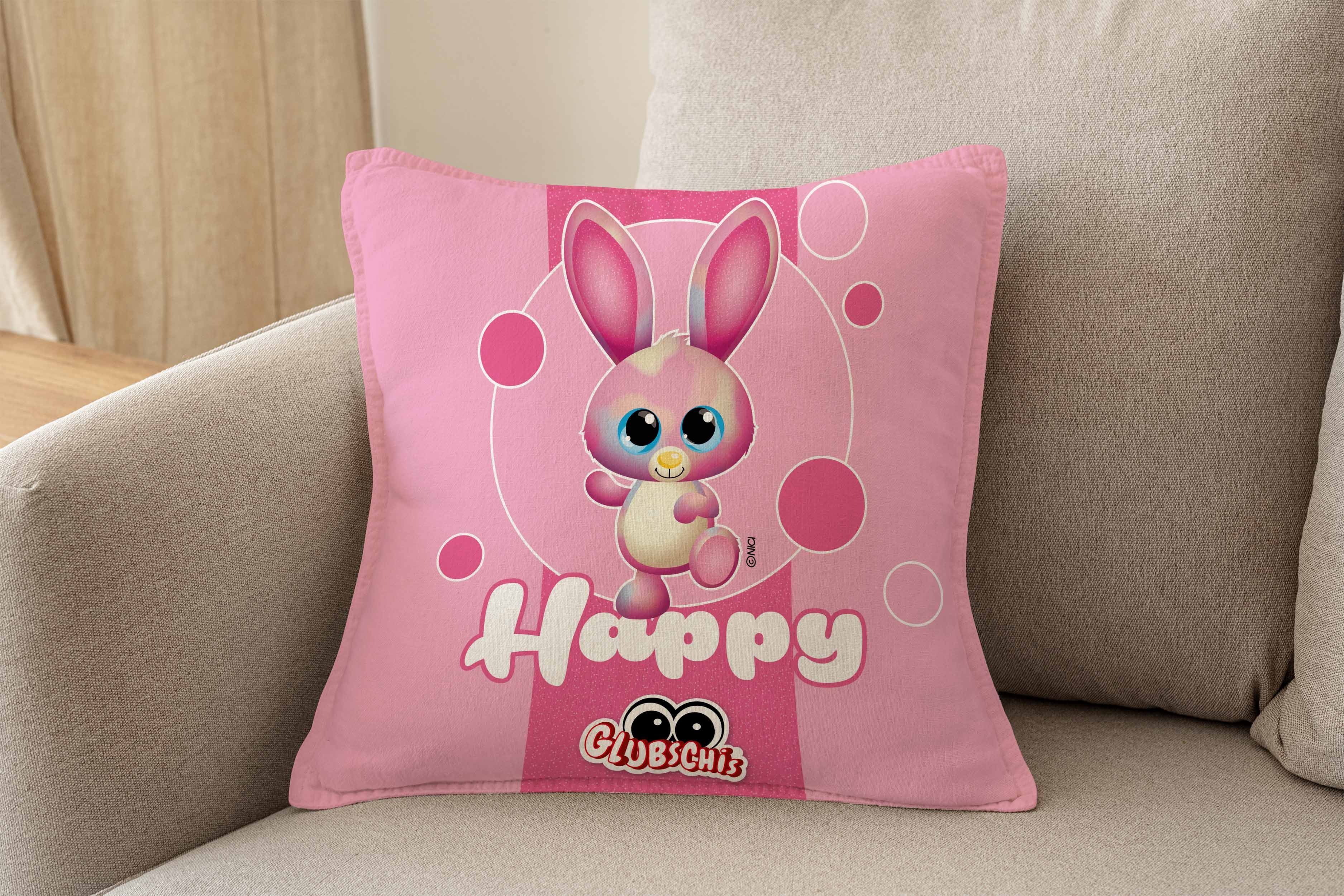 Nici Dekokissen NICI Glubschis: Kissen Dekokissen Kuschelkissen 40x40 cm gefüllt