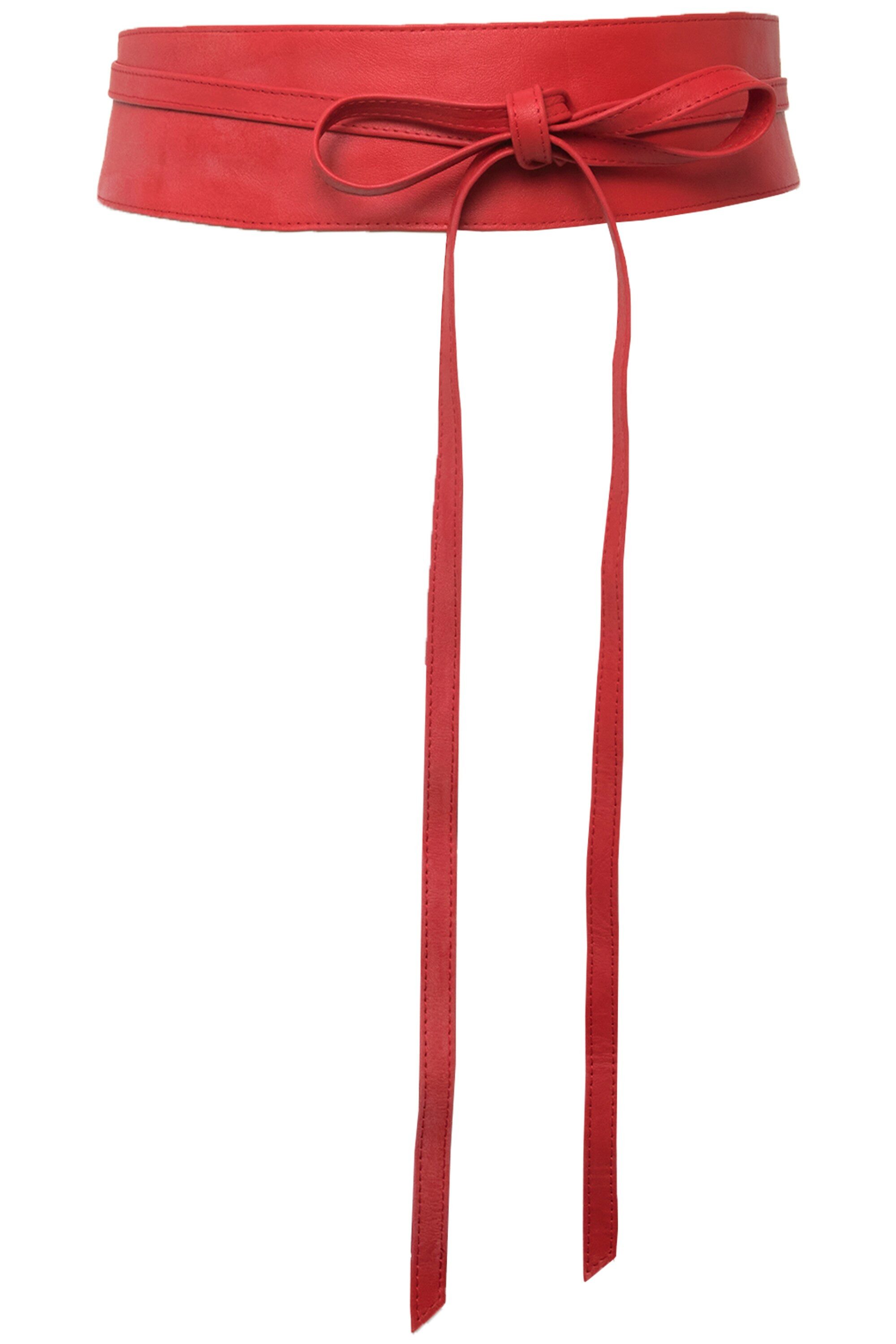 Ulla Popken Hüftgürtel Ledergürtel Bindegürtel lange Bänder günstig online kaufen