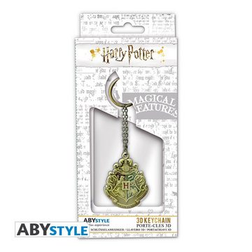 ABYstyle Schlüsselanhänger Hogwarts Wappen 3D - Harry Potter
