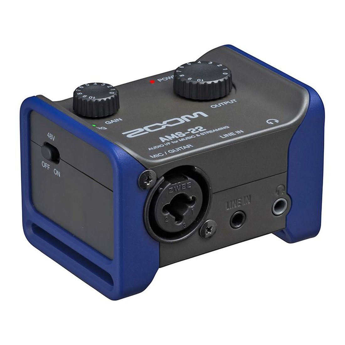 Zoom AMS-22 Audio-Interface Digitales Aufnahmegerät
