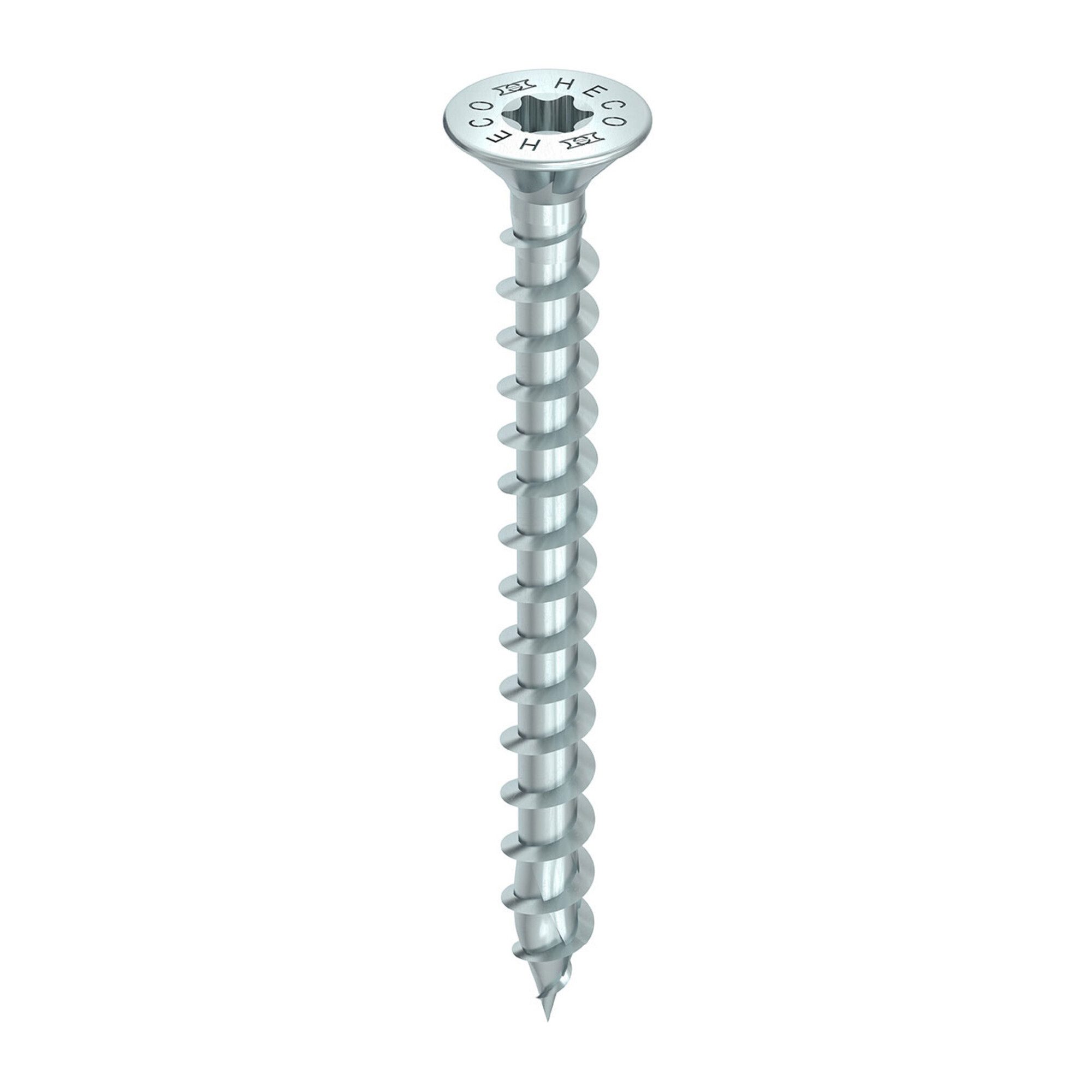 Heco Schraube HECO-TOPIX-plus 4,5 x 60, Verlegeschraube, HECO-Drive, VVG, A3K 100 St