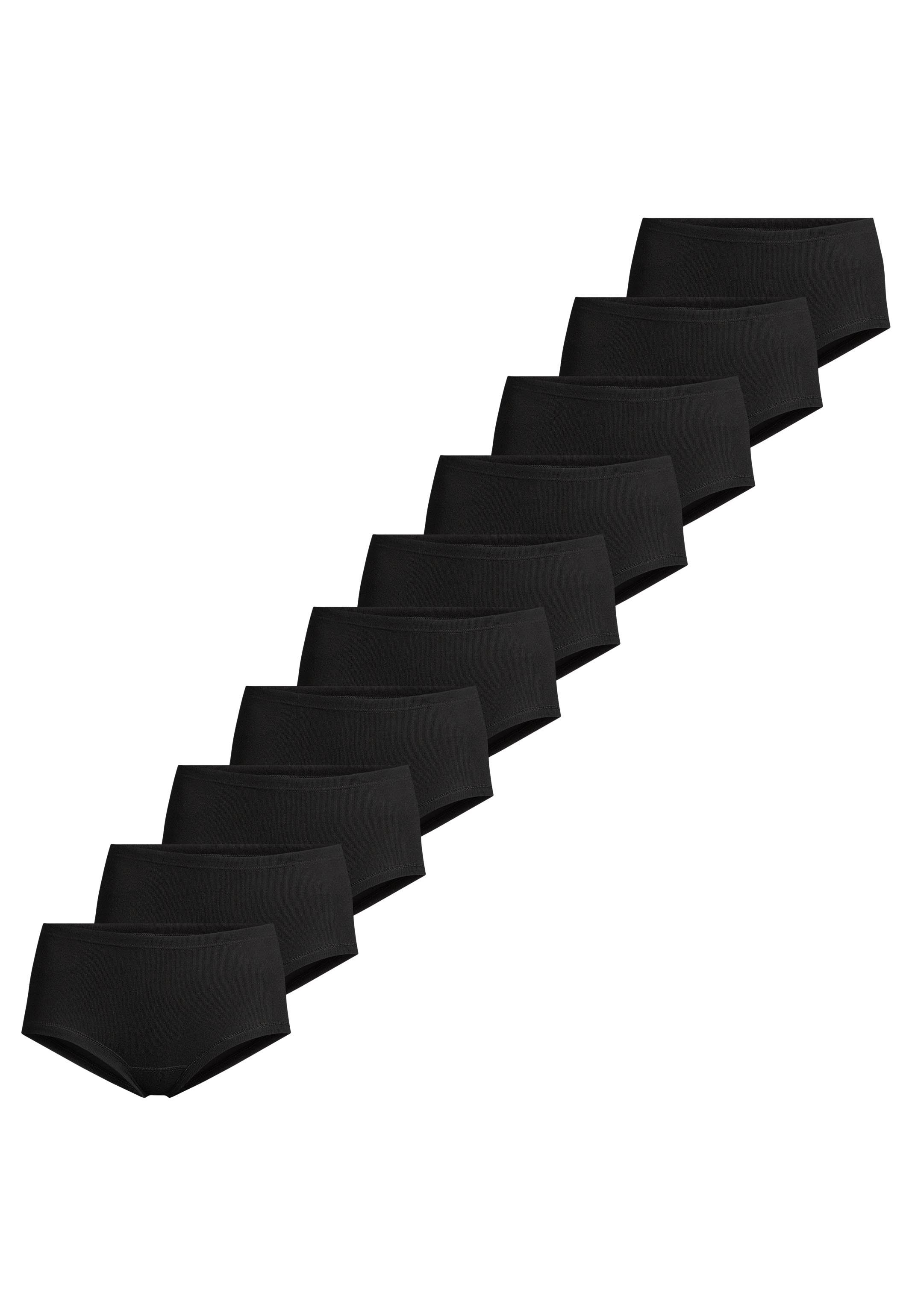 conta Taillenslip Feinripp (Spar-Set, 10-St) Taillen-Slip - Baumwolle - Formstabil, Pflegeleicht