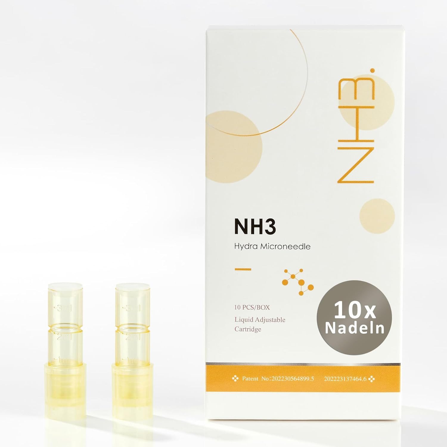 P-Beauty Cosmetic Accessories Dermaroller Dermapen M20 Hydra Microneedling Anti-Aging Anti Falten Gerät Nadeln, Akne, Falten, Mitesser, Verstopfte Poren