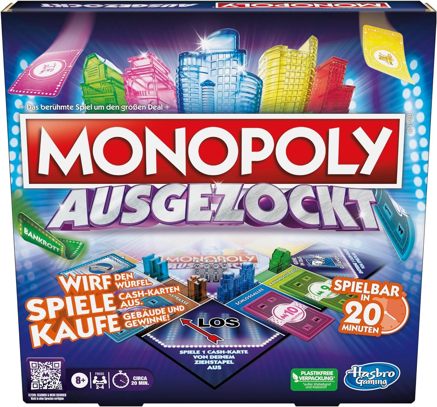 Hasbro Spiel Monopoly Ausgezockt Brettspiel