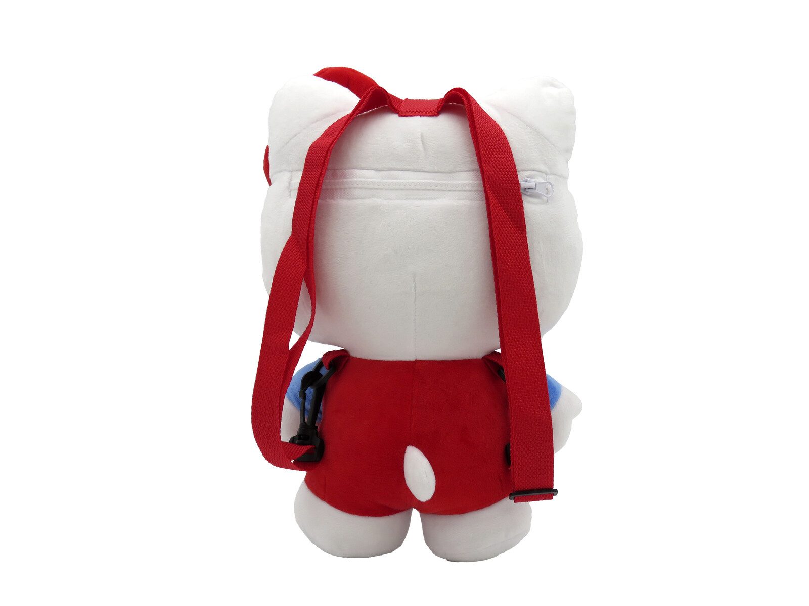 Hello Kitty Kinderrucksack - Plüschrucksack Kuschelig mit Reißverschluss (1-tlg)