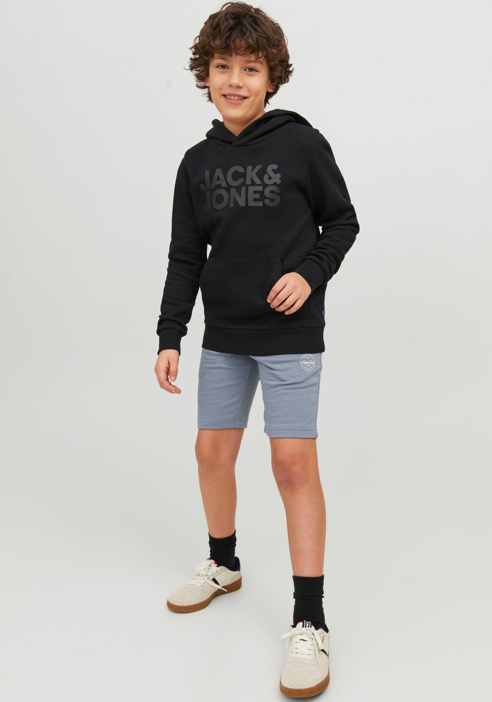 Jack & Jones Junior Sweatshorts SHARK JJSWEAT JPST SHORTS