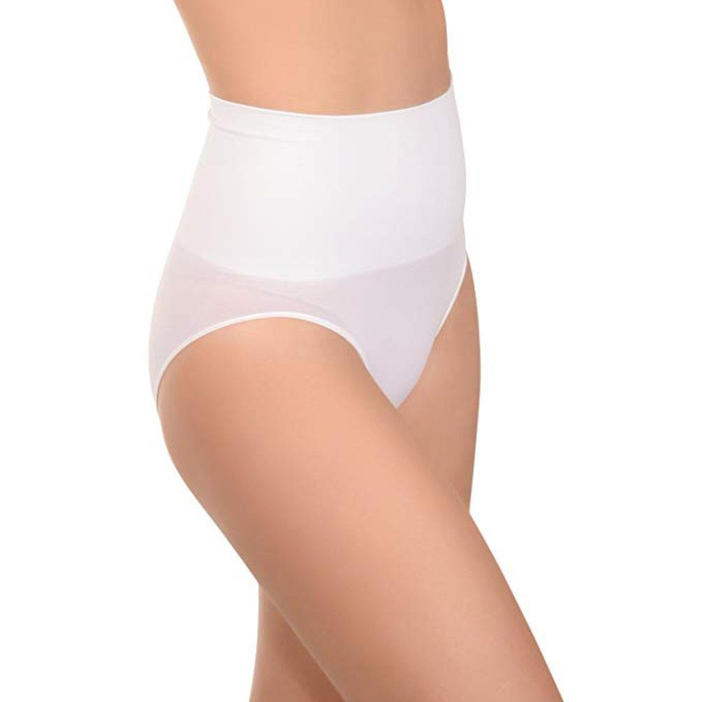 Seitennähte Damen Unterhemden ohne oder Form Slips Seamless (2-St) Form underwear Seamless Shapinghemd Cocain - Shapewear weiß