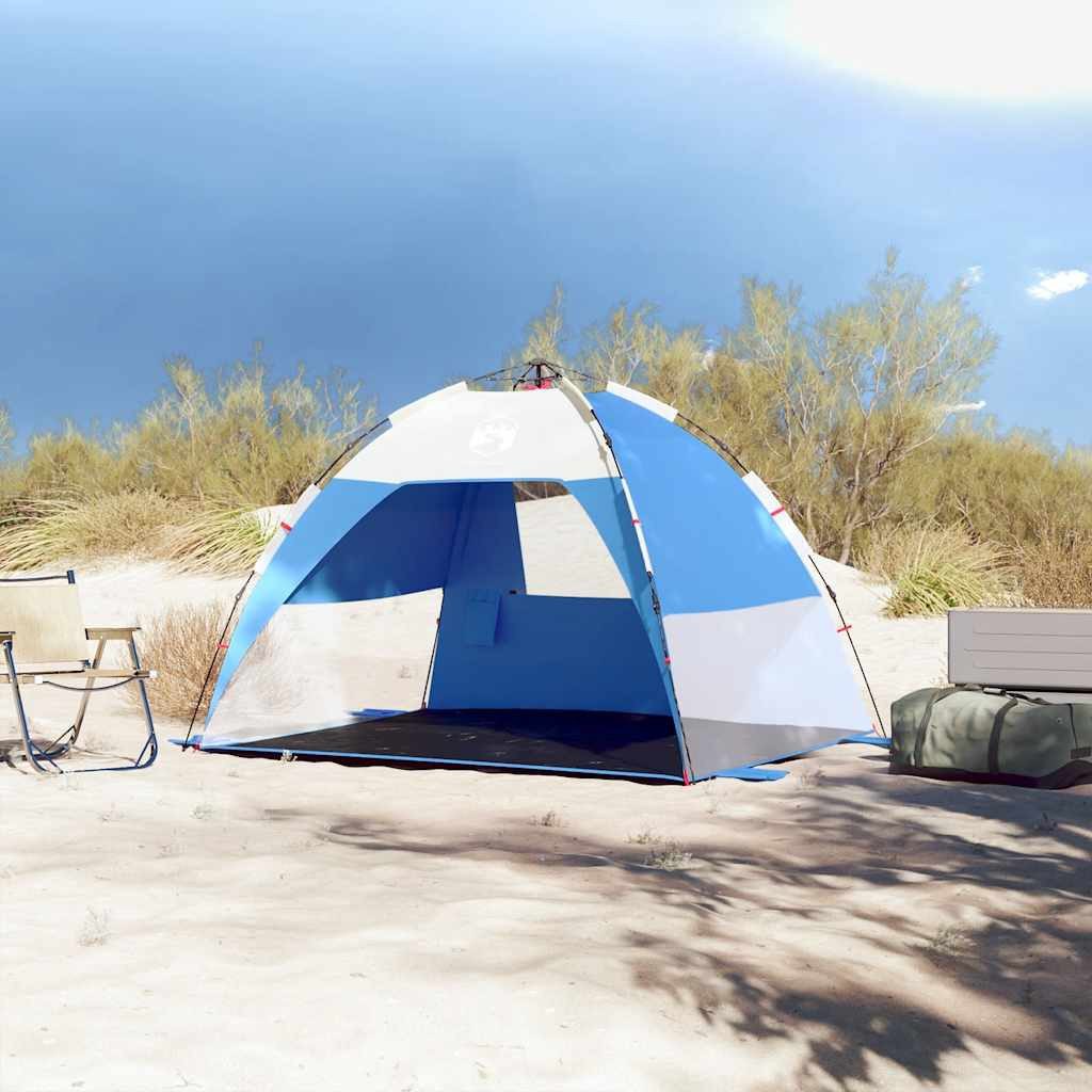 vidaXL Kuppelzelt Strandzelt 2 Personen Azurblau günstig online kaufen