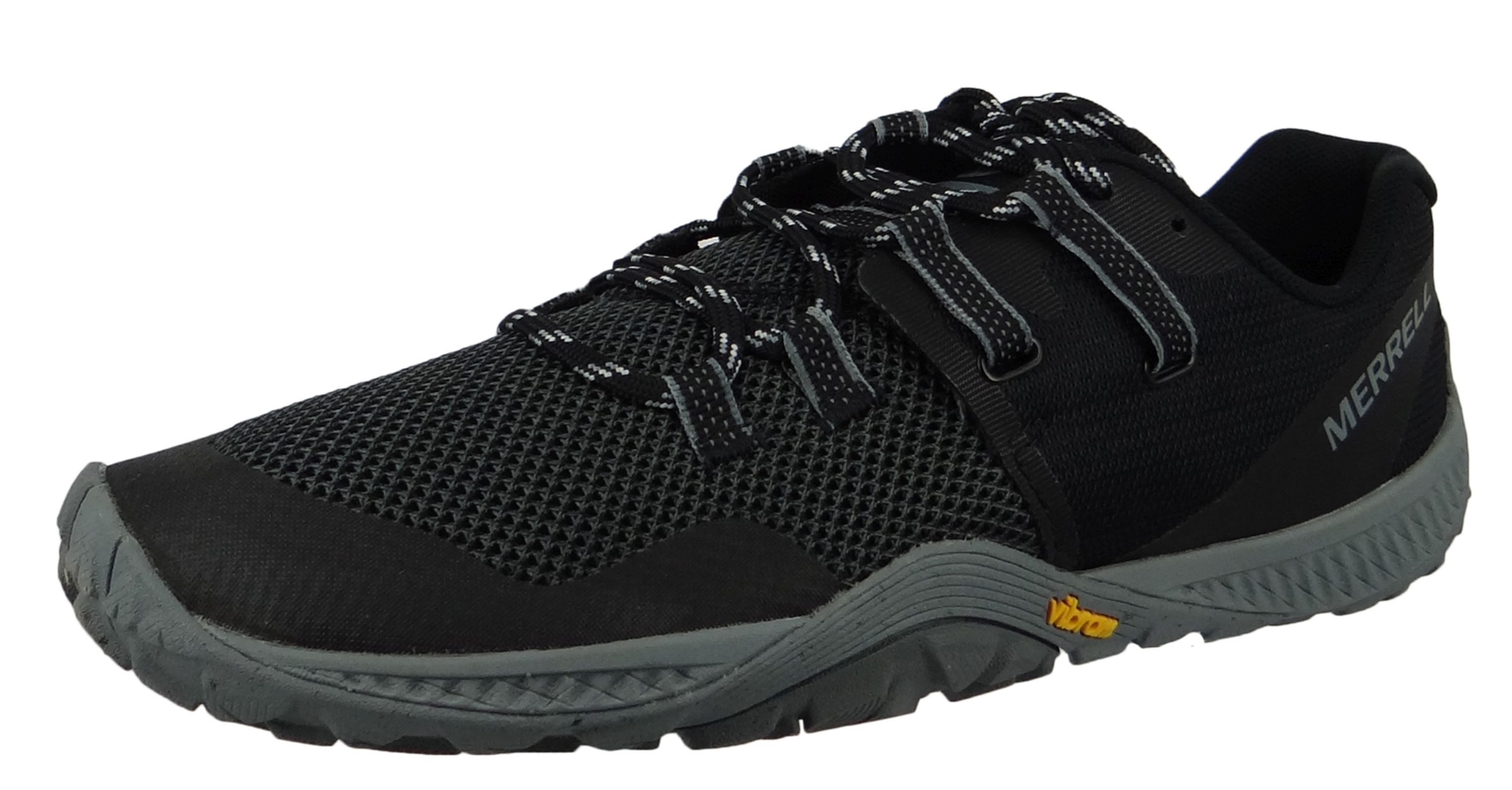 Merrell J135377 Trail Glove 6 Barefoot Black Schnürschuh