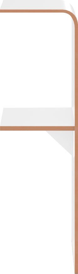 Tojo Wandregal Tojo-find, aus MDF beschichtet, weiß, Höhe 85 cm