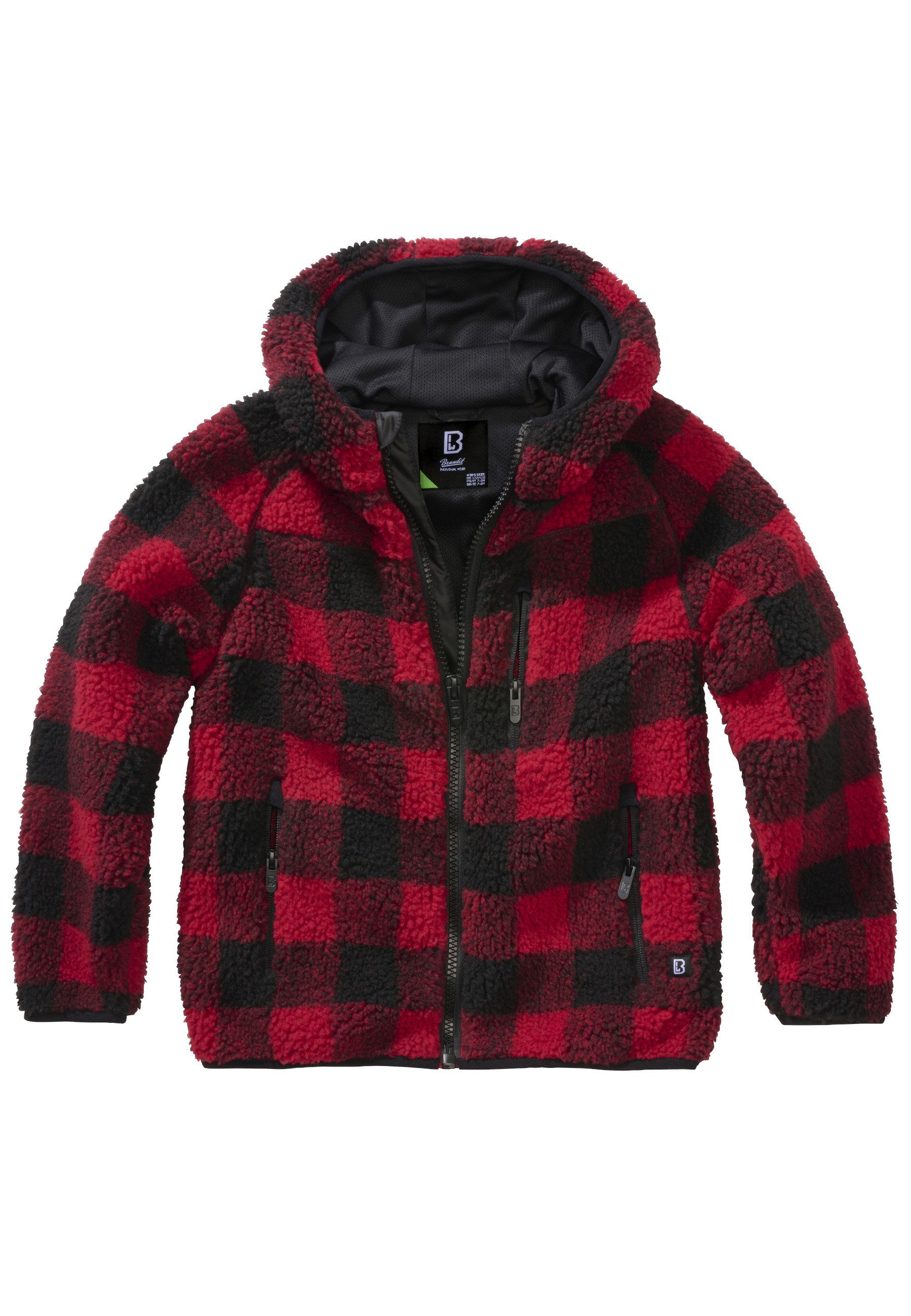 Allwetterjacke Brandit Damen Kids Teddyfleecejacket Hood