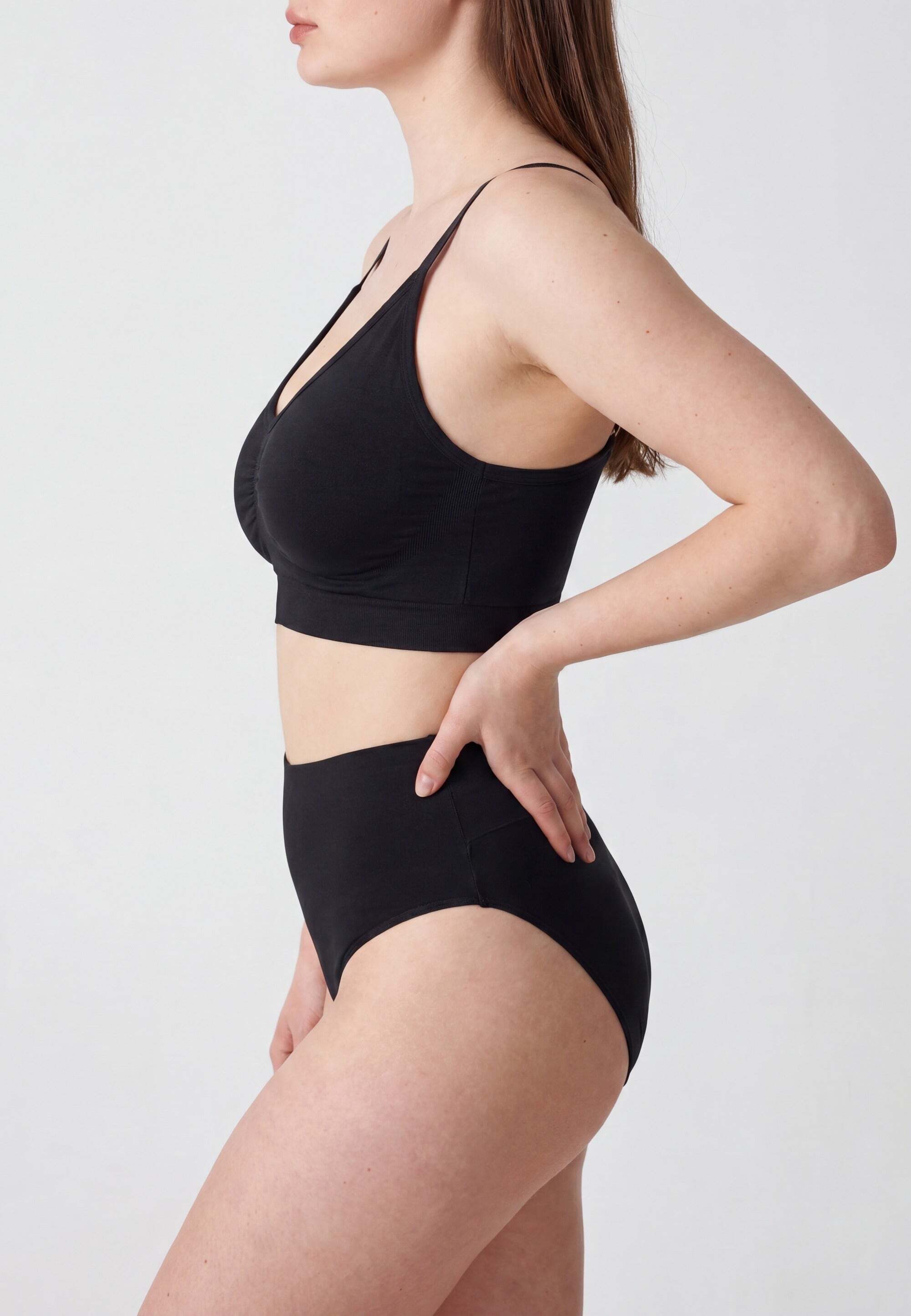 SNOCKS Bustier Shaping BH mit Spaghettiträgern Damen (1 Stück, 1-tlg., 1 Stück) mit herausnehmbaren Cups – Bild 4 von 5