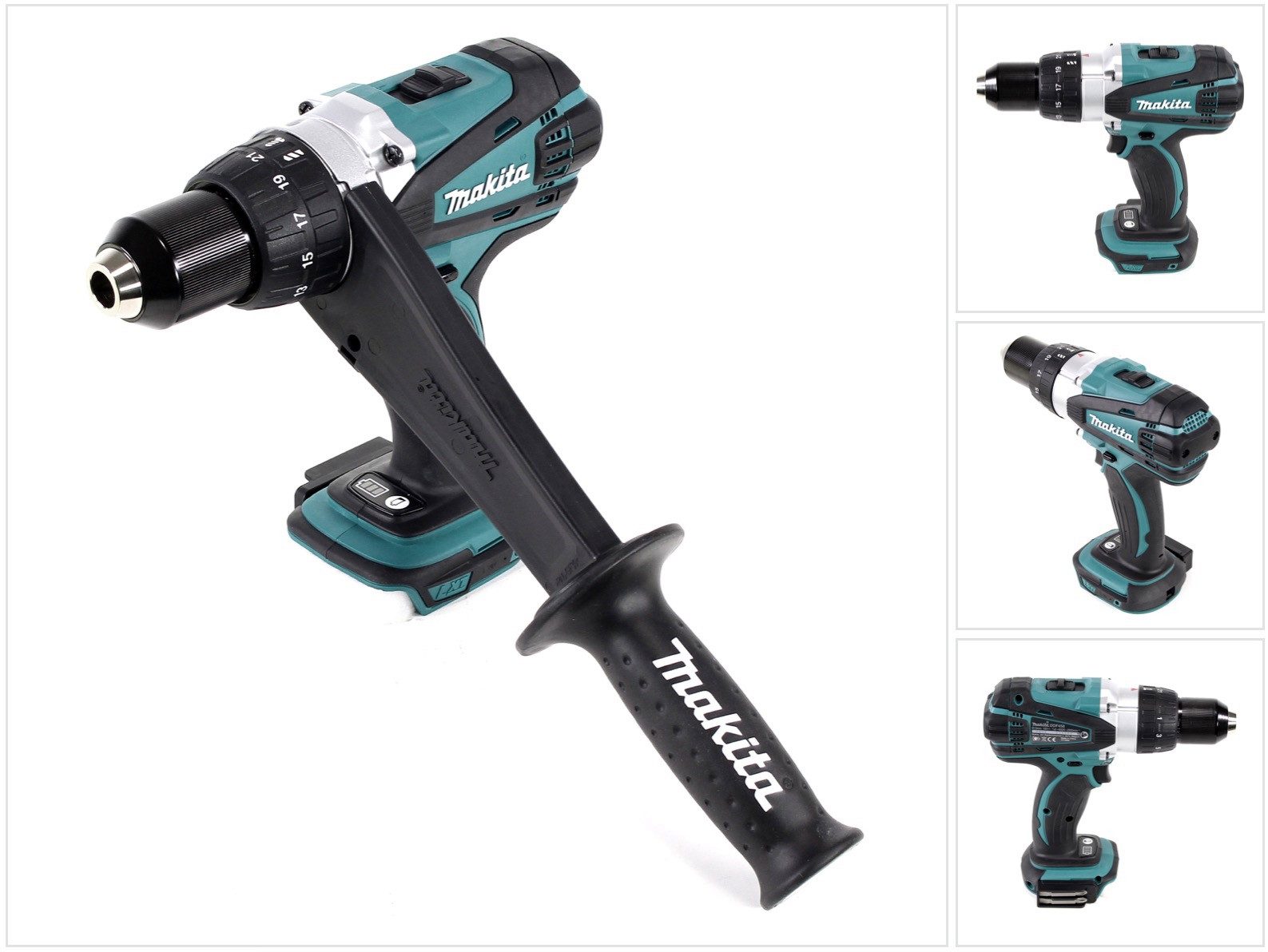 Makita Akku-Schrauber DDF 458 Z Akku Bohrschrauber 18V 91Nm Solo - ohne Akku, ohne Ladegerä