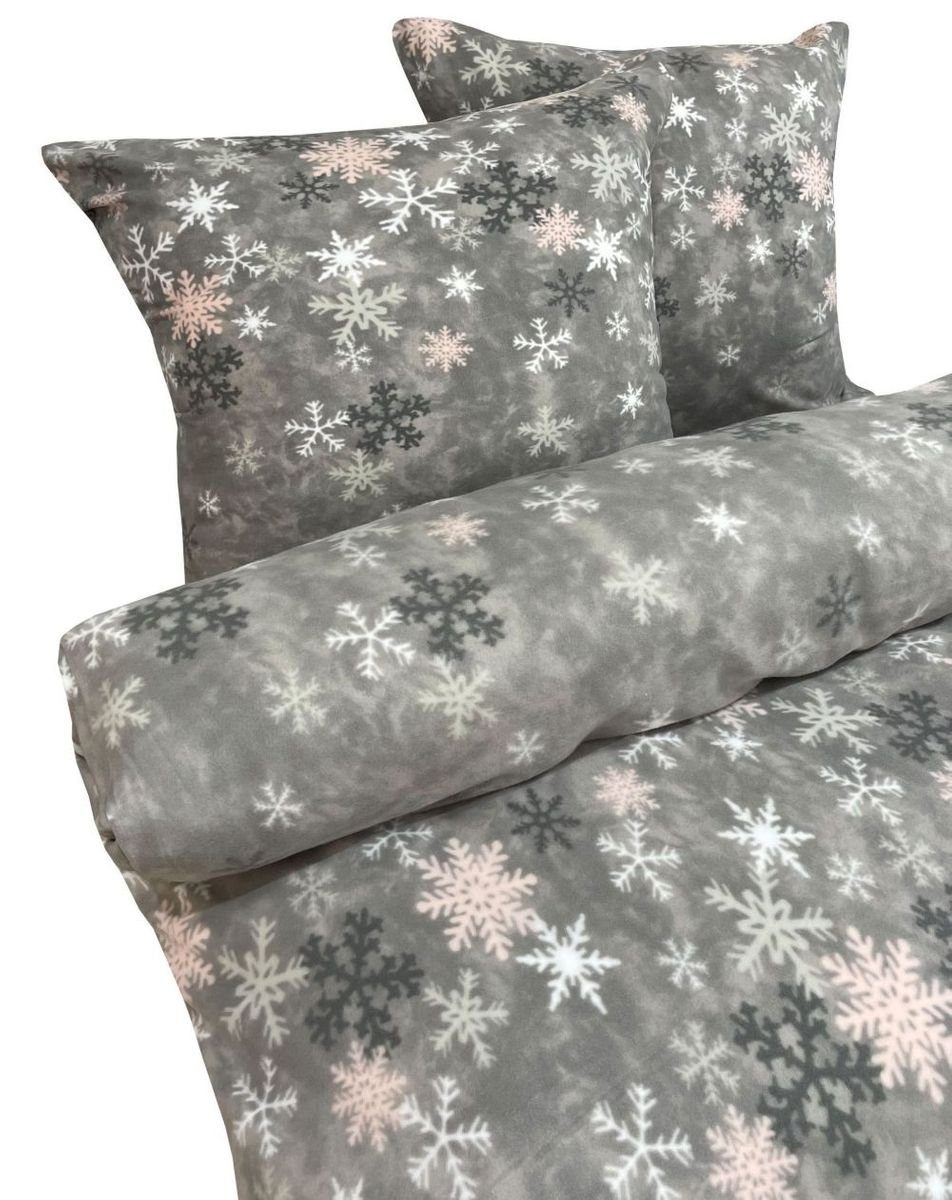 Leonado Vicenti Bettwäsche 3 tlg Winter Thermo fleece Bettwäsche kuschelig günstig online kaufen
