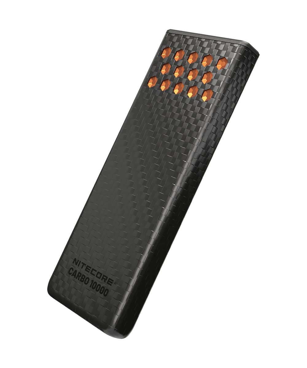Nitecore Powerbank CARBO 10000 GEN2 - 10000mAh Powerbank (1 St)