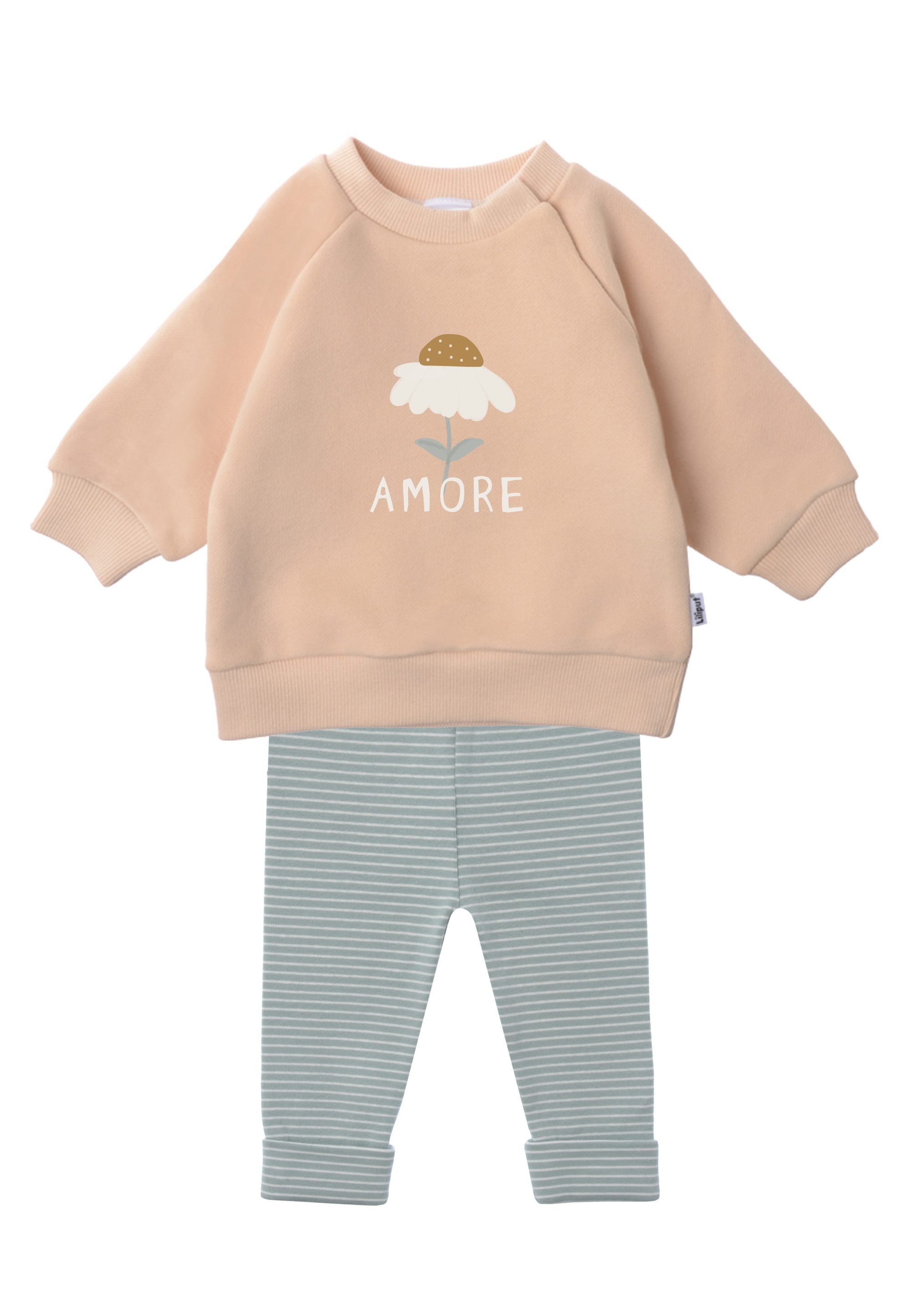 Liliput Daisy Sweat Suit, consisting of soft trousers and sweatshirt