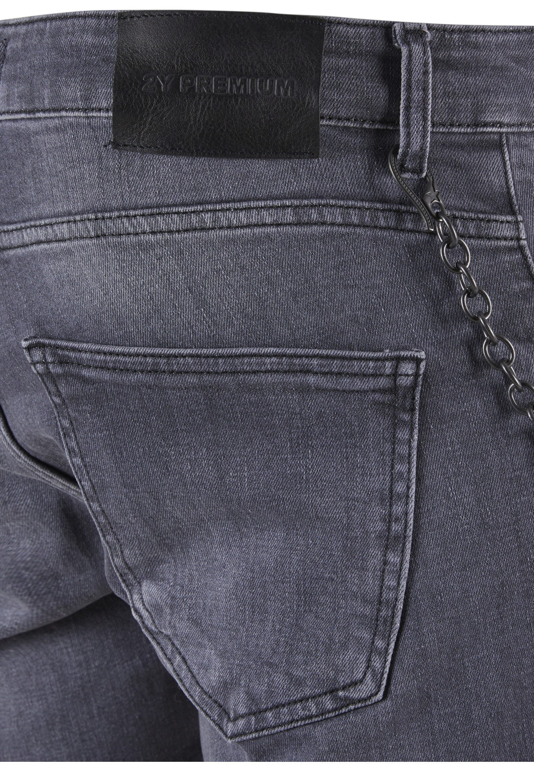 2Y Premium Shorts 2Y Premium Herren 2Y Jeans Shorts (1-tlg)