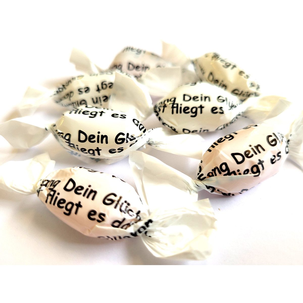 Edel Süßigkeit, Edel Glücksbonbons ungefüllte Frucht Bonbons einzeln gewickelt 100g