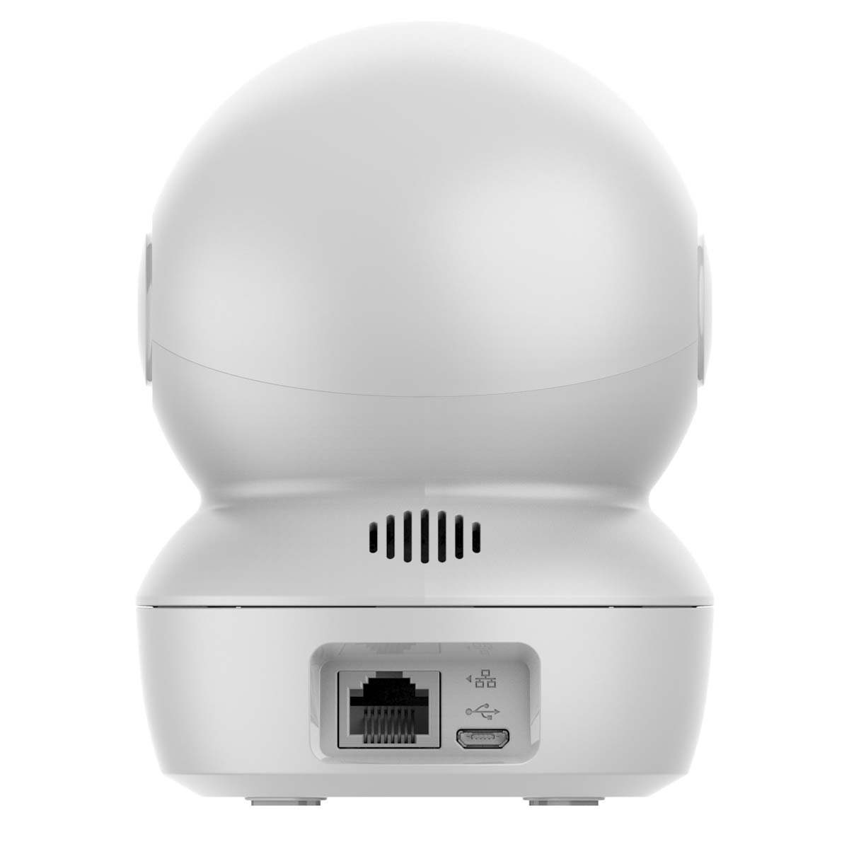 EZVIZ Überwachungskamera H6c Intelligente Schwenk/Neige WLAN (Innenbereich, 360°- Panoramablick, Bewegungserkennung mit Automatische Verfolgung, Zwei-Wege-Audio, IR Nachtsicht)