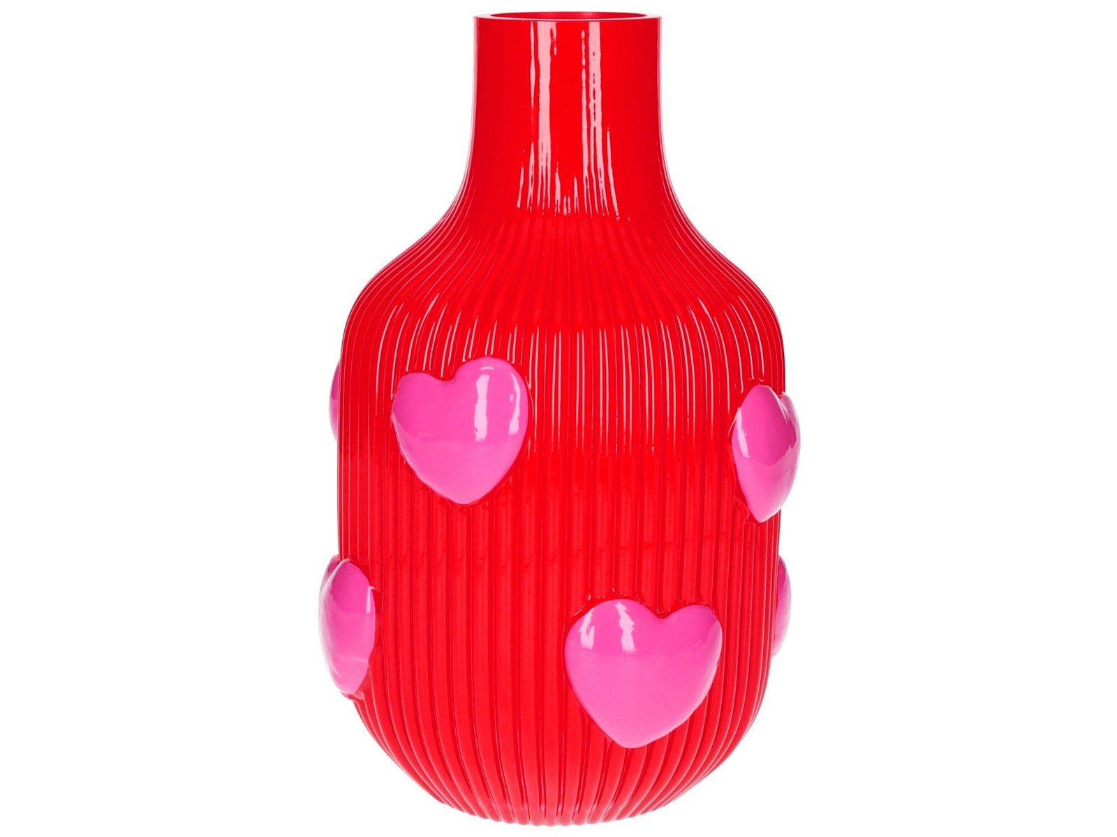 Giftcompany Dekovase L'amour Vase Herzen rot 25cm (Vasen)