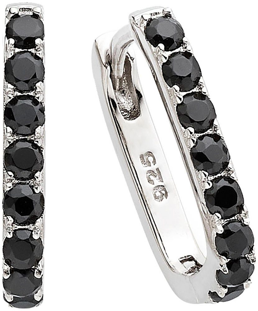 Aniston JEWELRY & WATCHES Paar Creolen Schmuck Geschenk Ohrschmuck Ohrringe, mit Zirkonia (synth)