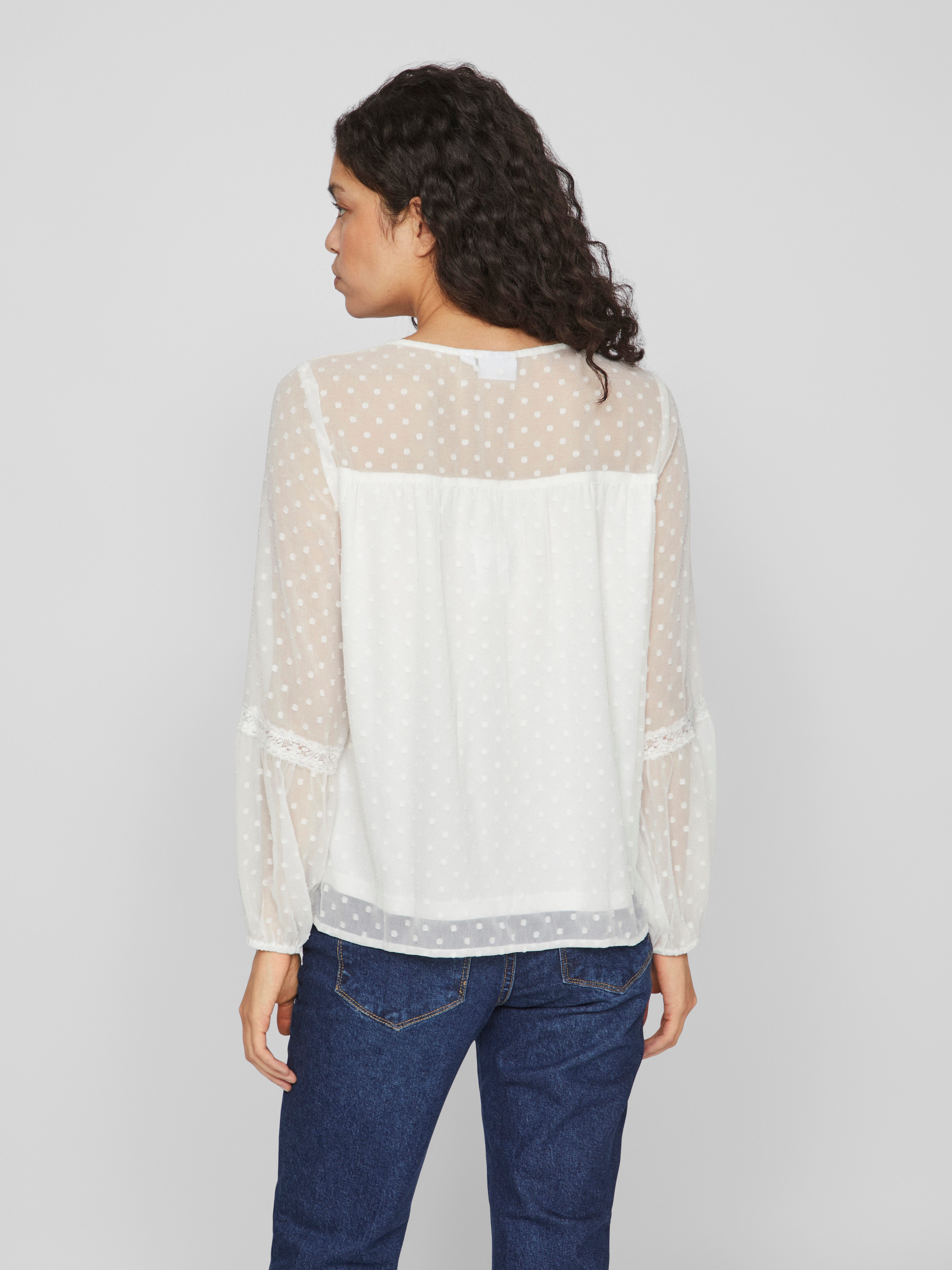 Vila Blusenshirt VIEDEE L/S TOP - günstig online kaufen