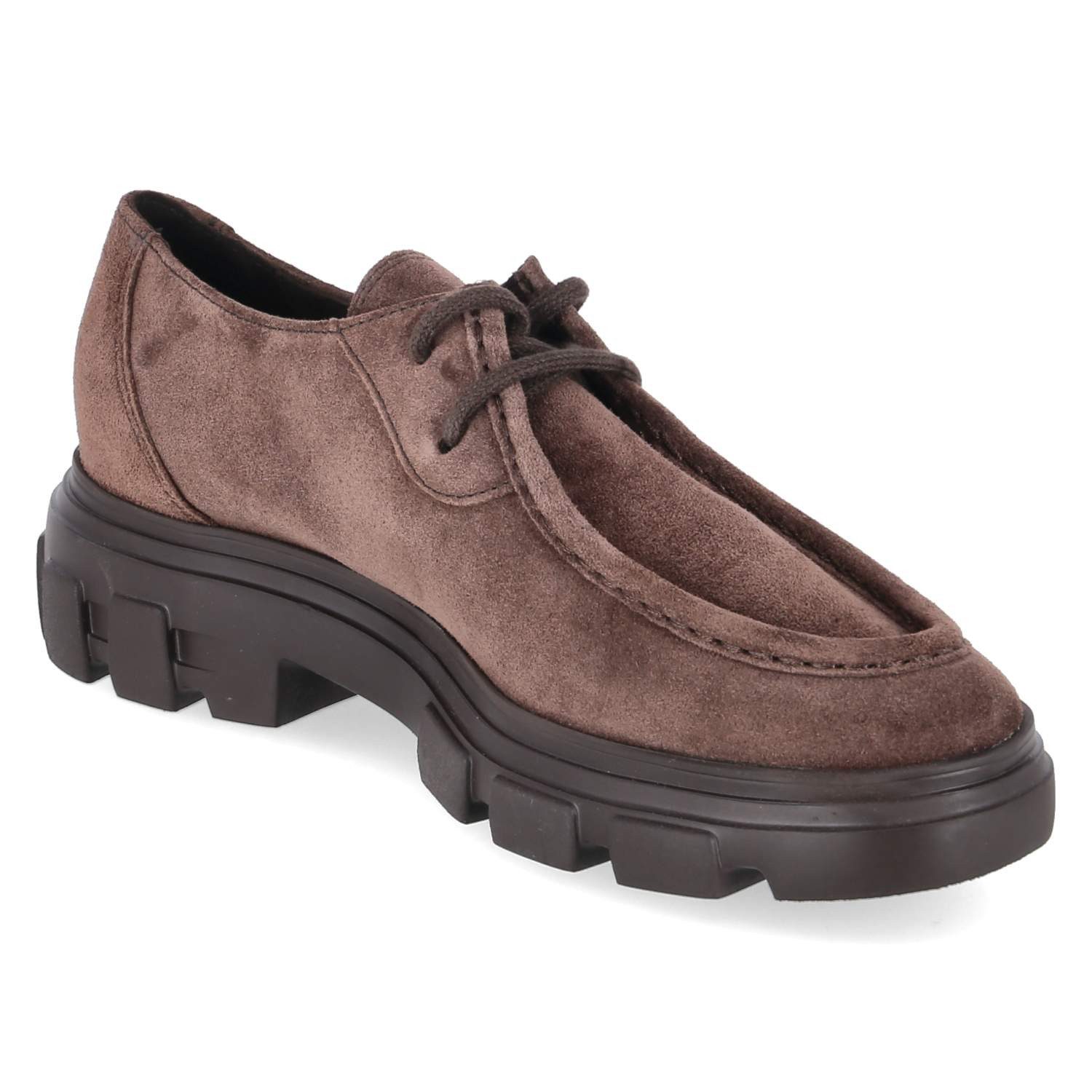 Paul Green Paul Green Mokassins / Bootsschuhe 1183-070 Damen Rauleder brown Schnürschuh – Bild 5 von 5